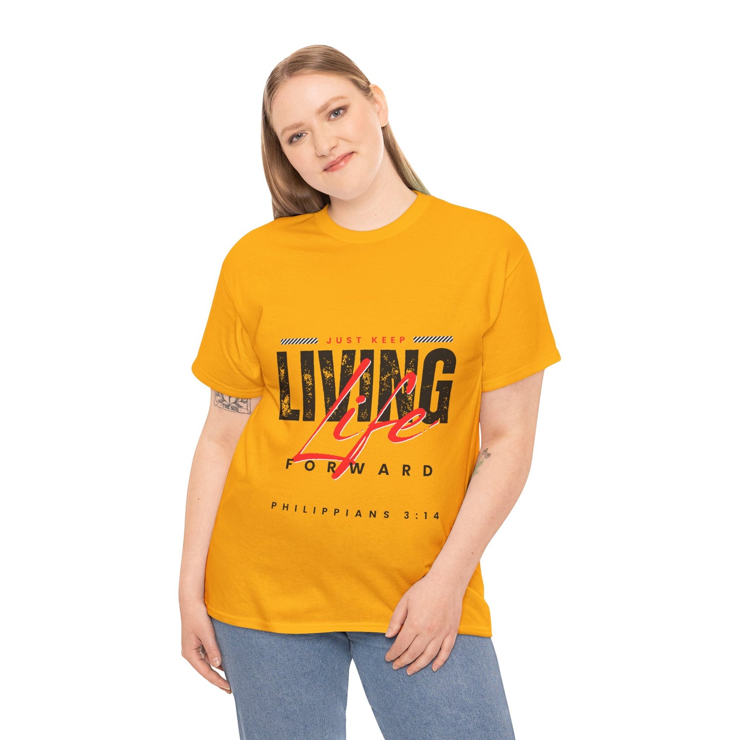 Living Life Forward Unisex Heavy Cotton Tee