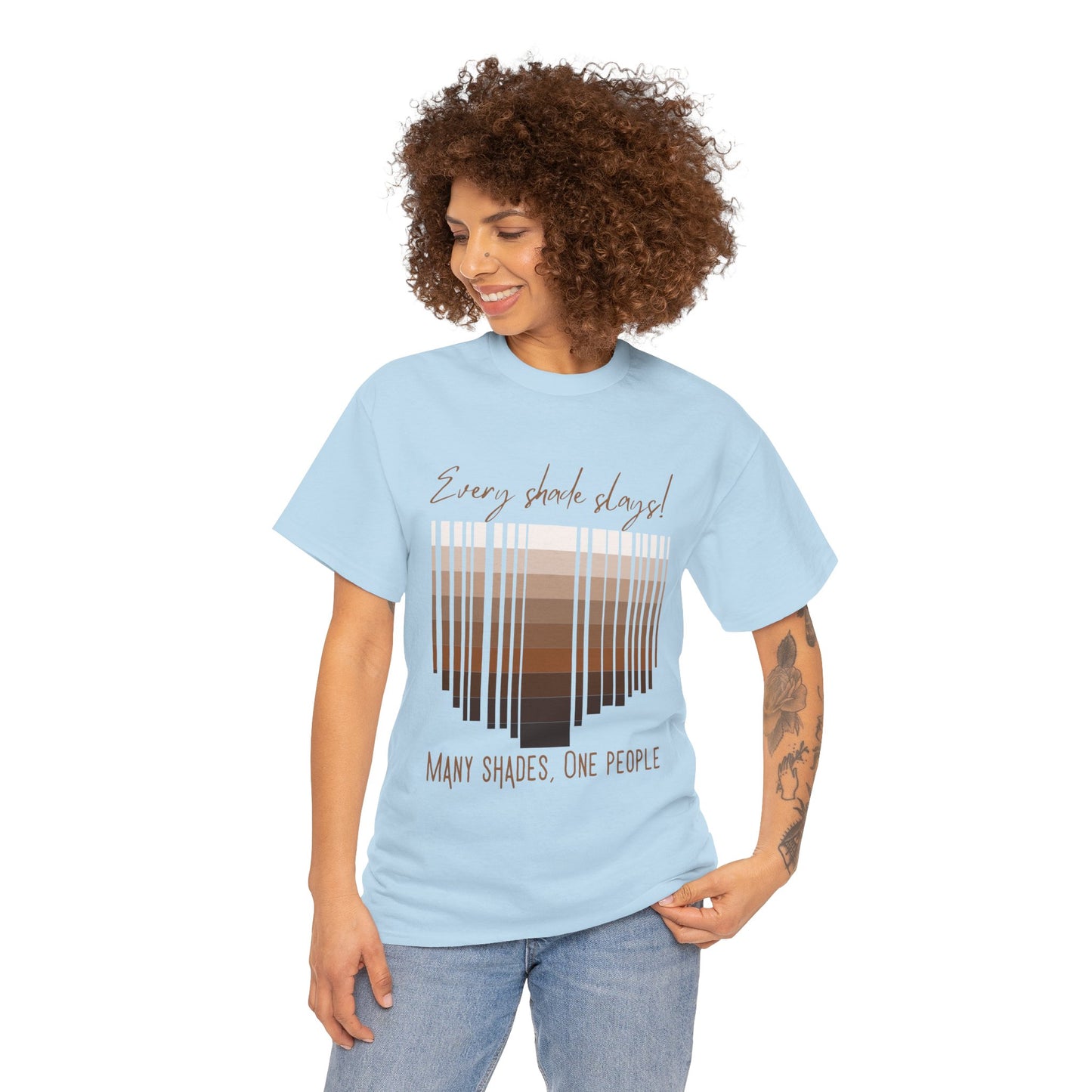 Every Shade Slays Unisex Heavy Cotton Tee