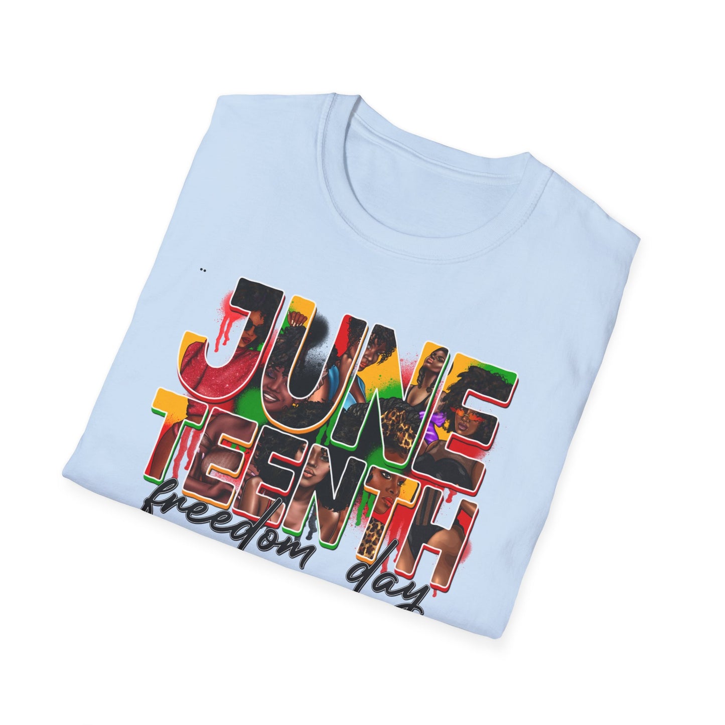 Juneteenth Freedom Day Unisex Softstyle T-Shirt