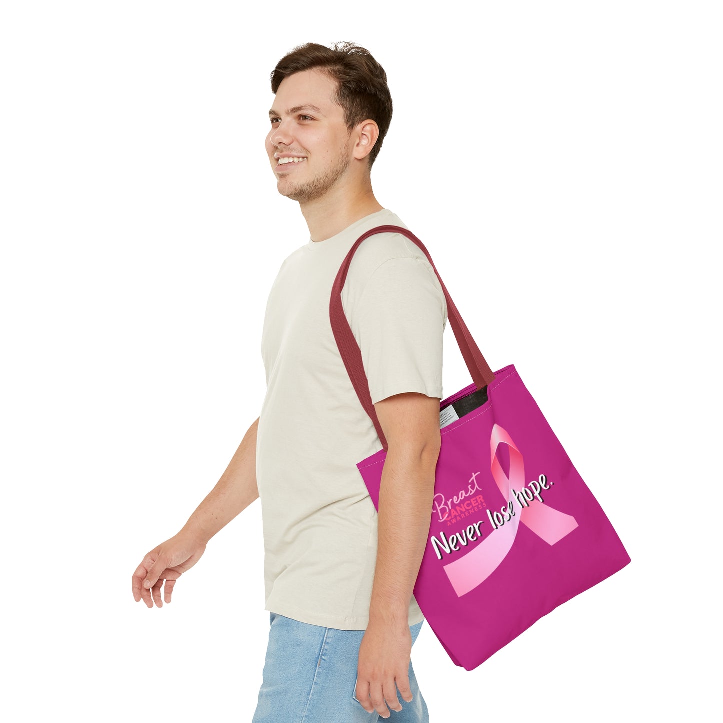 Breast Cancer Awareness Tote Bag (AOP)