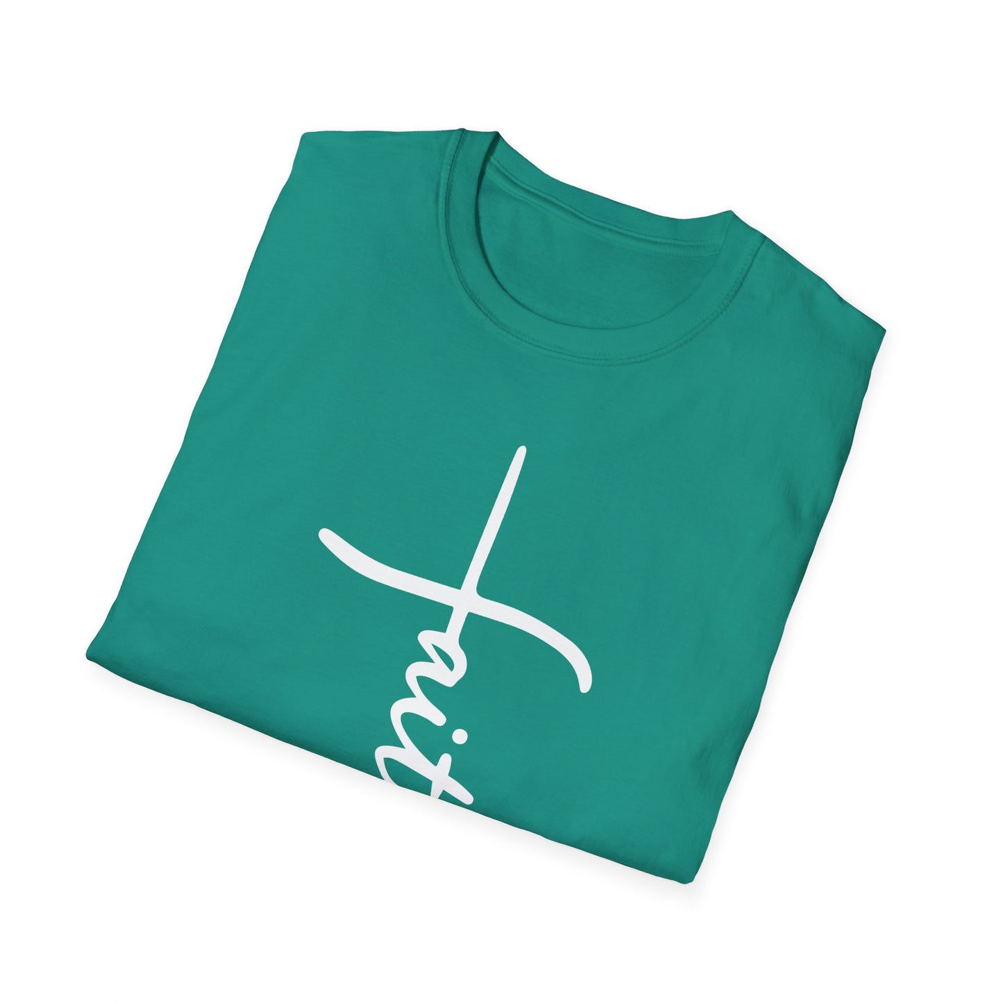 Faith Cross Unisex Softstyle T-Shirt