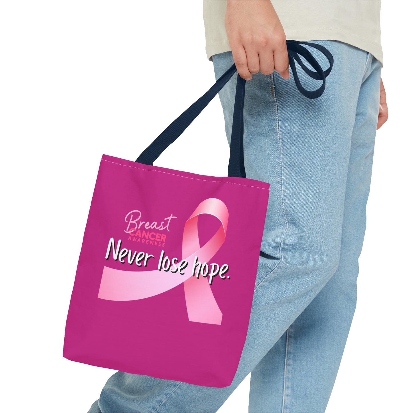 Breast Cancer Awareness Tote Bag (AOP)