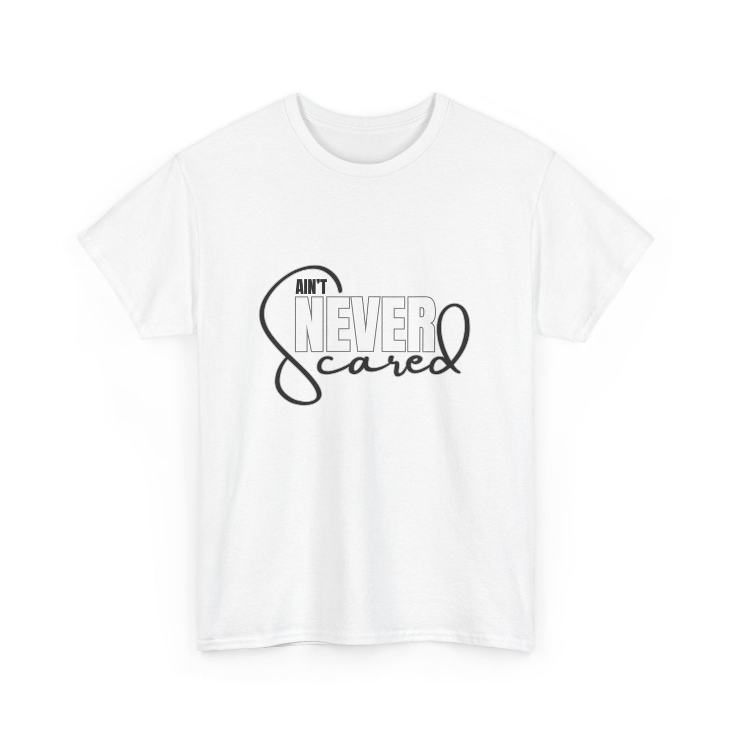 Never Scared Unisex Heavy Cotton Tee