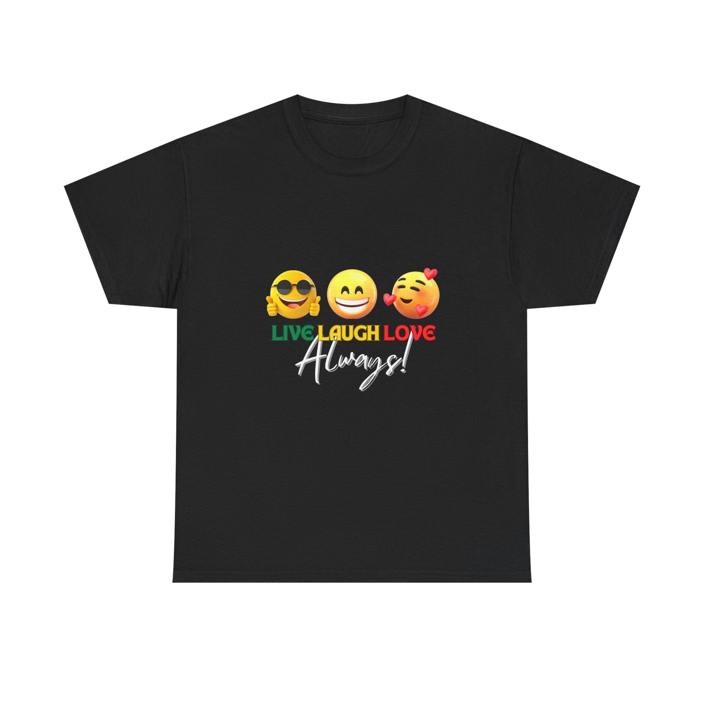 Live Laugh Love Unisex Heavy Cotton Tee