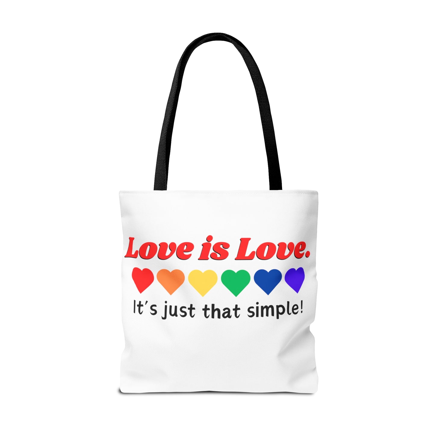 Love is Love Tote Bag (AOP)