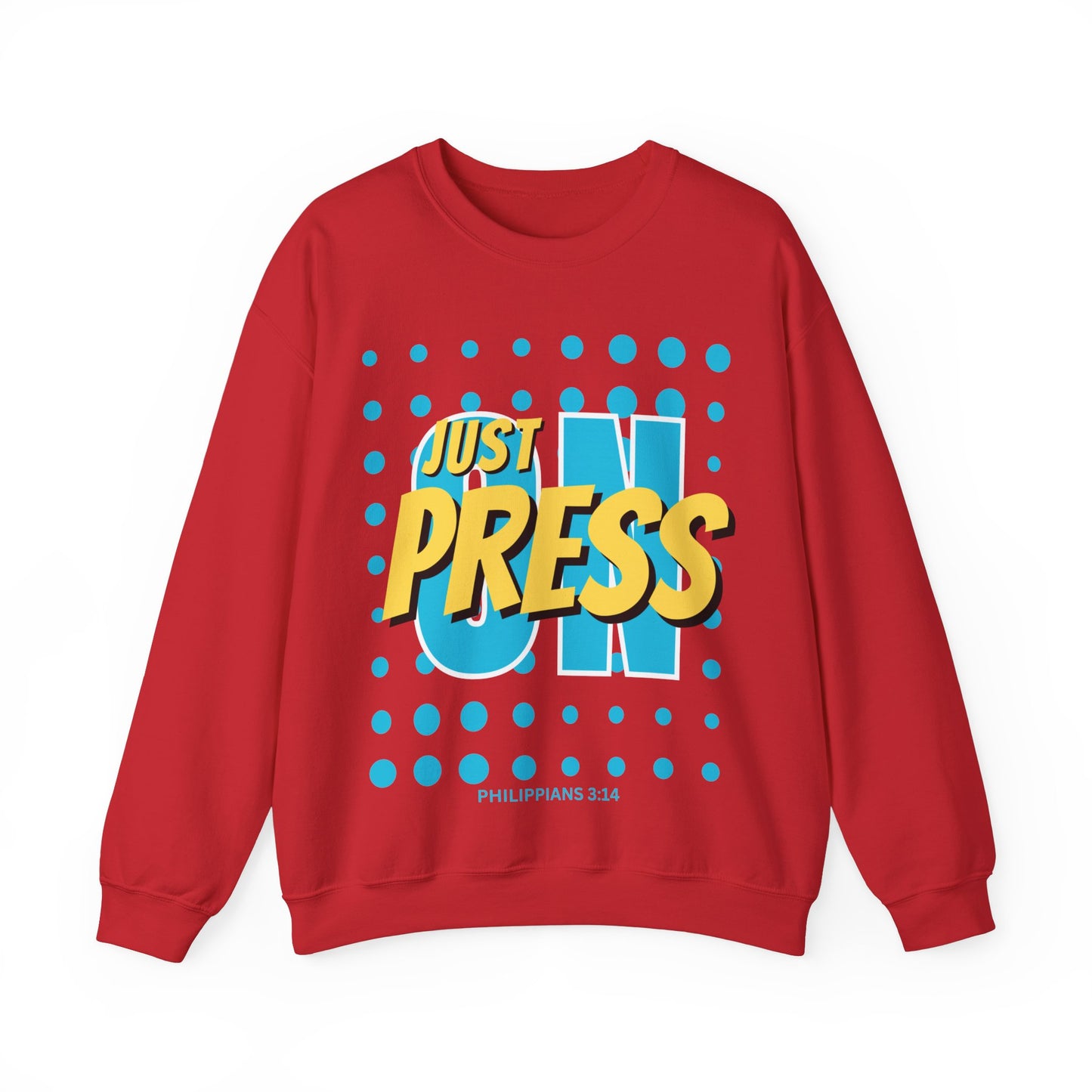 Just Press On Unisex Heavy Blend™ Crewneck Sweatshirt