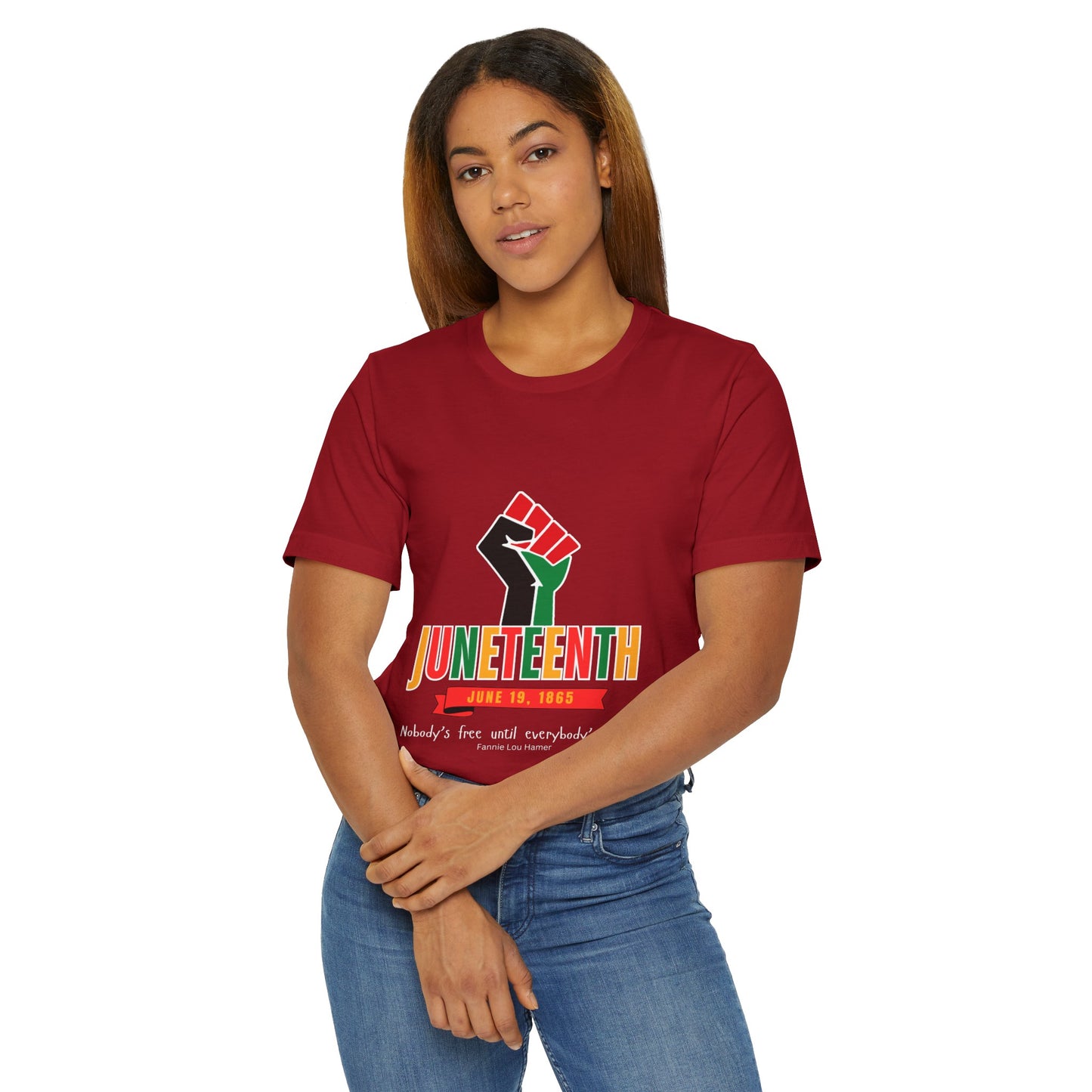 Juneteenth Unisex Jersey T-Shirt