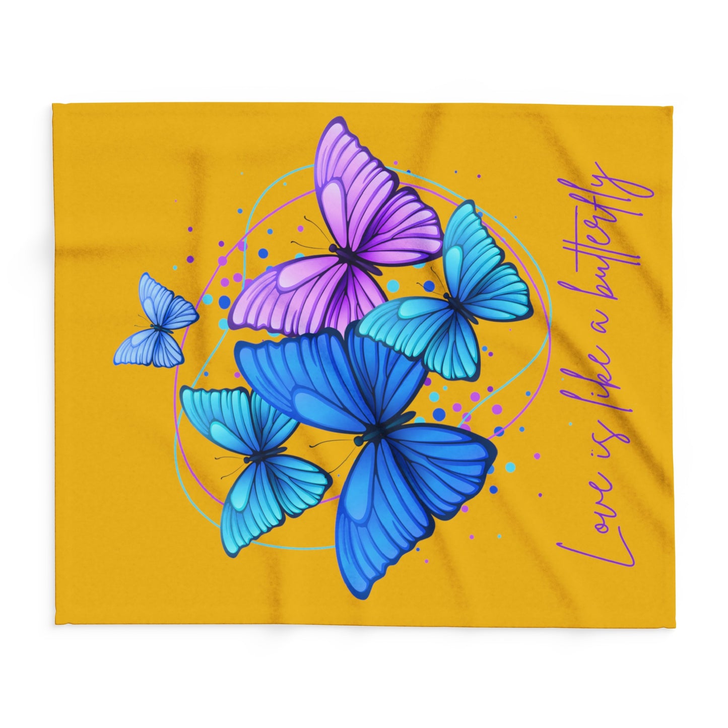 Butterfly Arctic Fleece Blanket