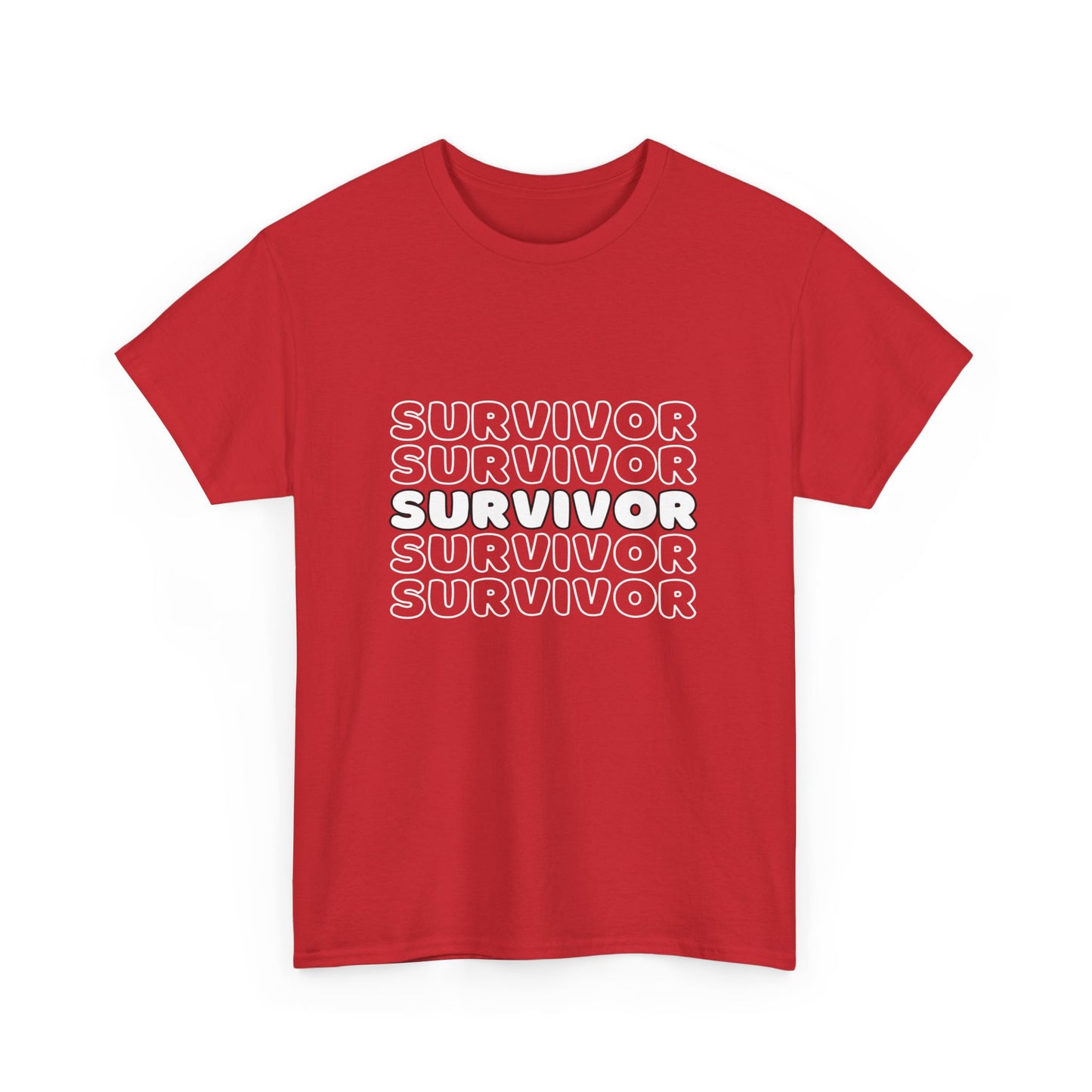 Survivor Unisex Heavy Cotton Tee