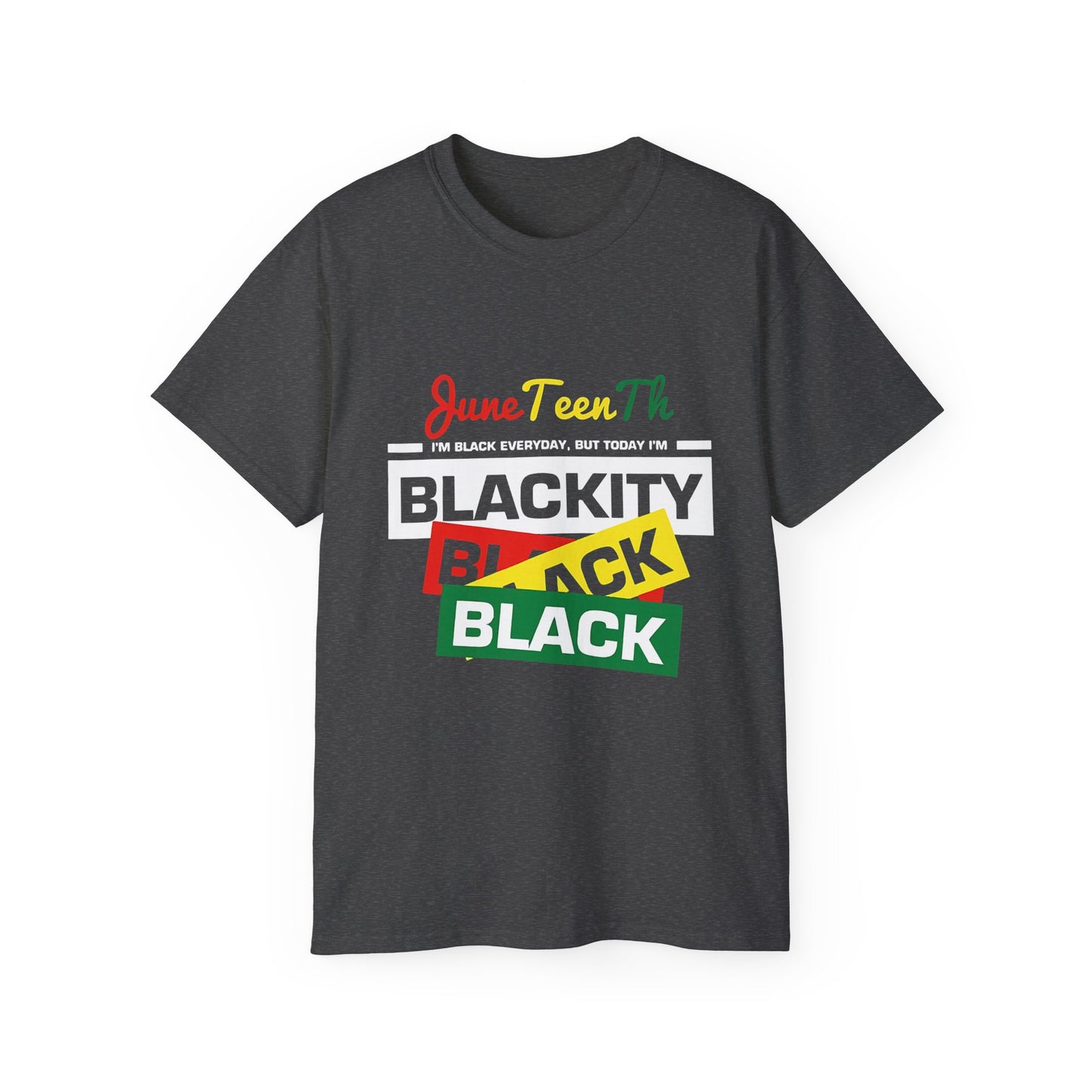 Juneteenth Celebration Tee - Blackity Black Design