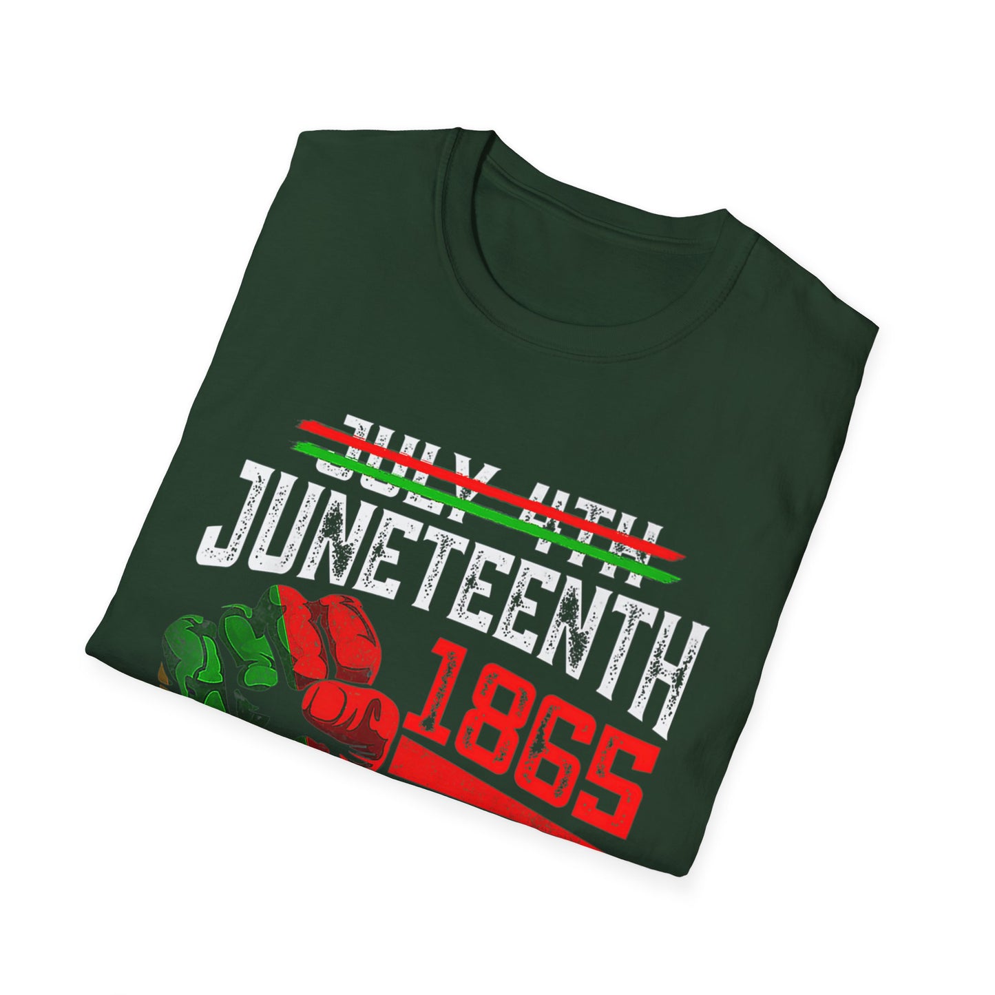 Juneteenth 1865 Unisex Softstyle T-Shirt