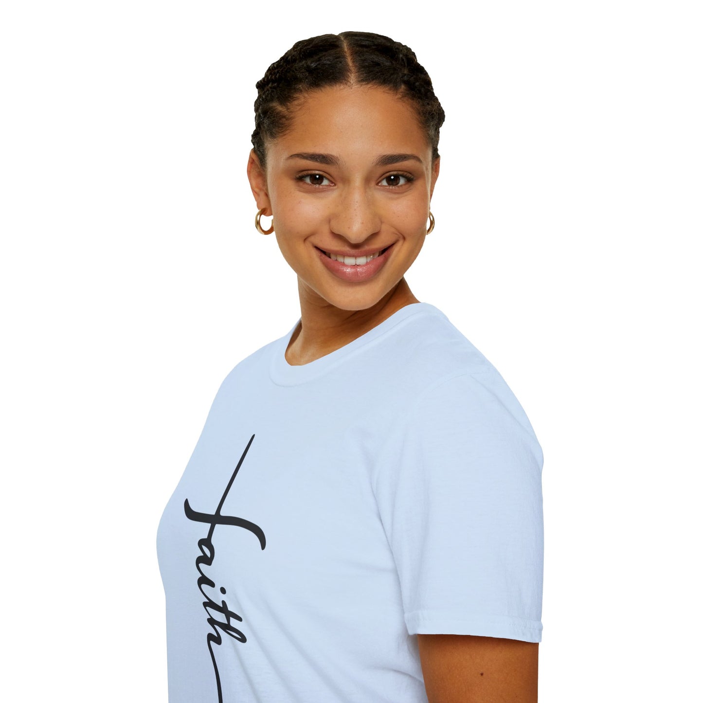 Faith Cross Unisex Softstyle T-Shirt