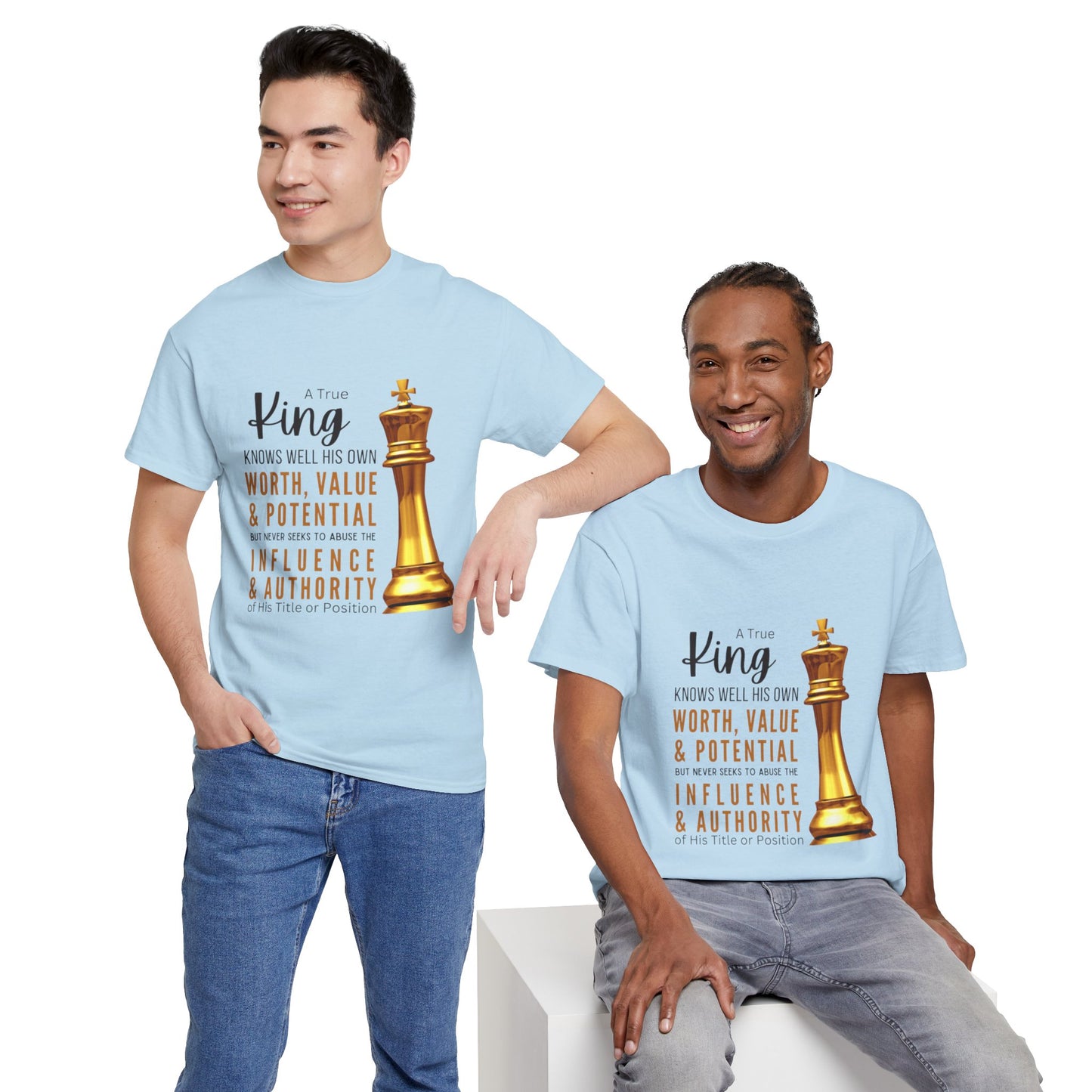 True King Unisex Heavy Cotton Tee