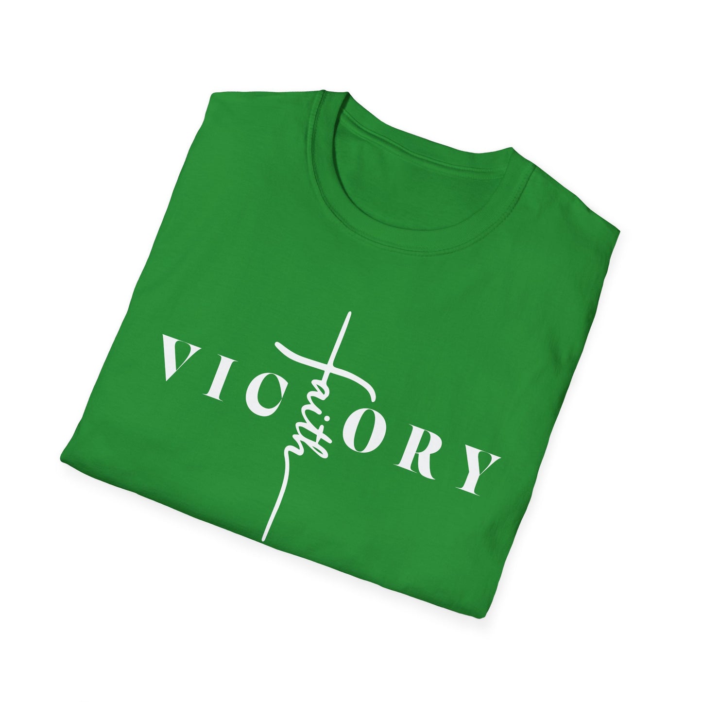 Faith & Victory Unisex Softstyle T-Shirt - Spiritual Inspirational Tee