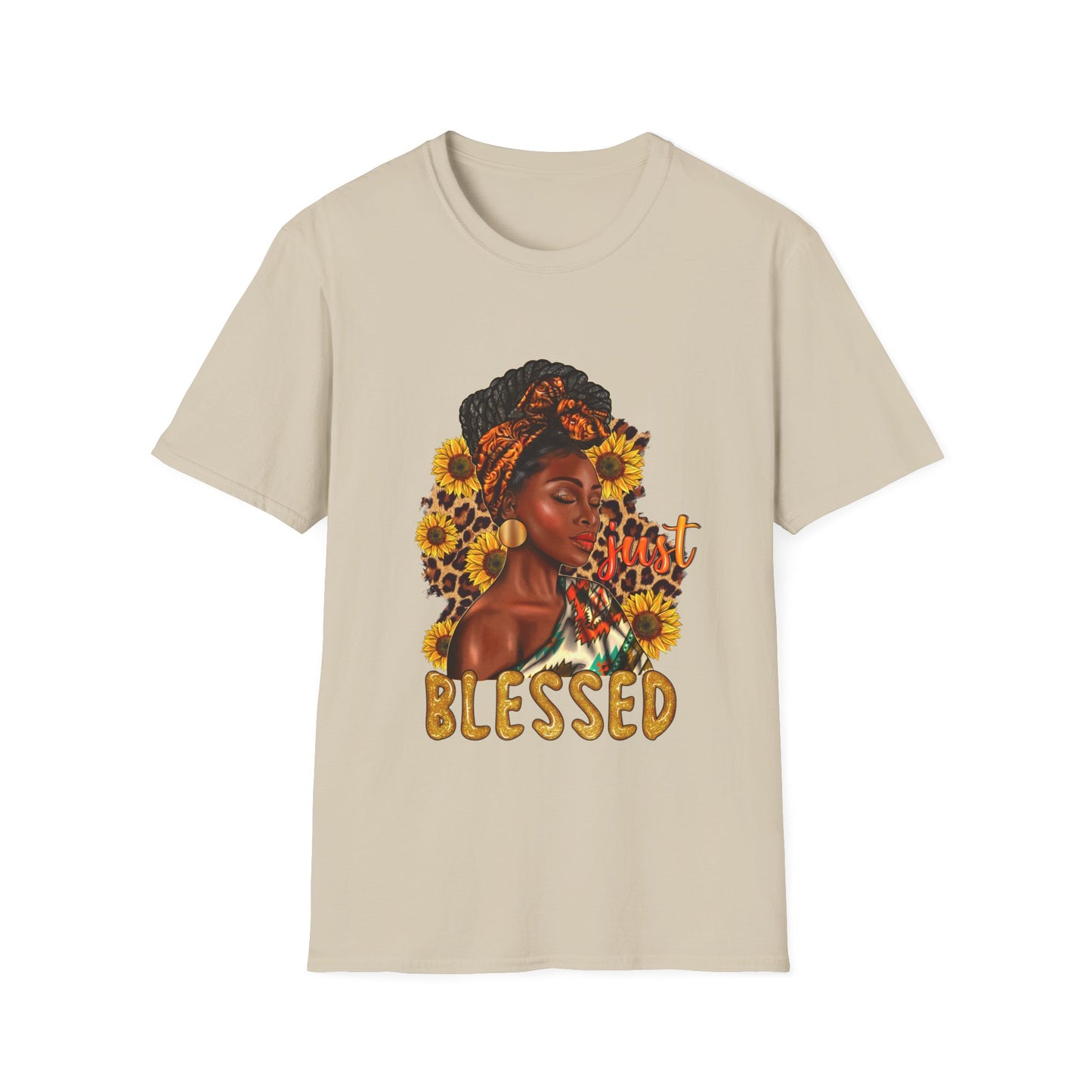 Just Blessed Unisex Softstyle T-Shirt