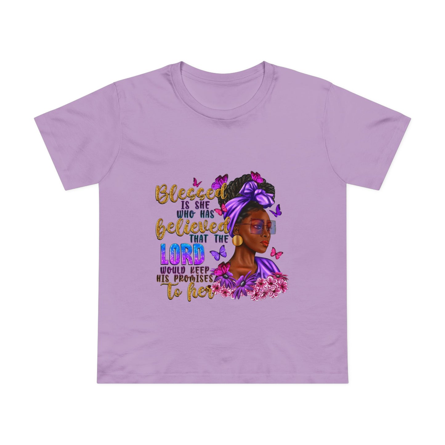 Inspirational Women’s Maple Tee - Blessed is She Design