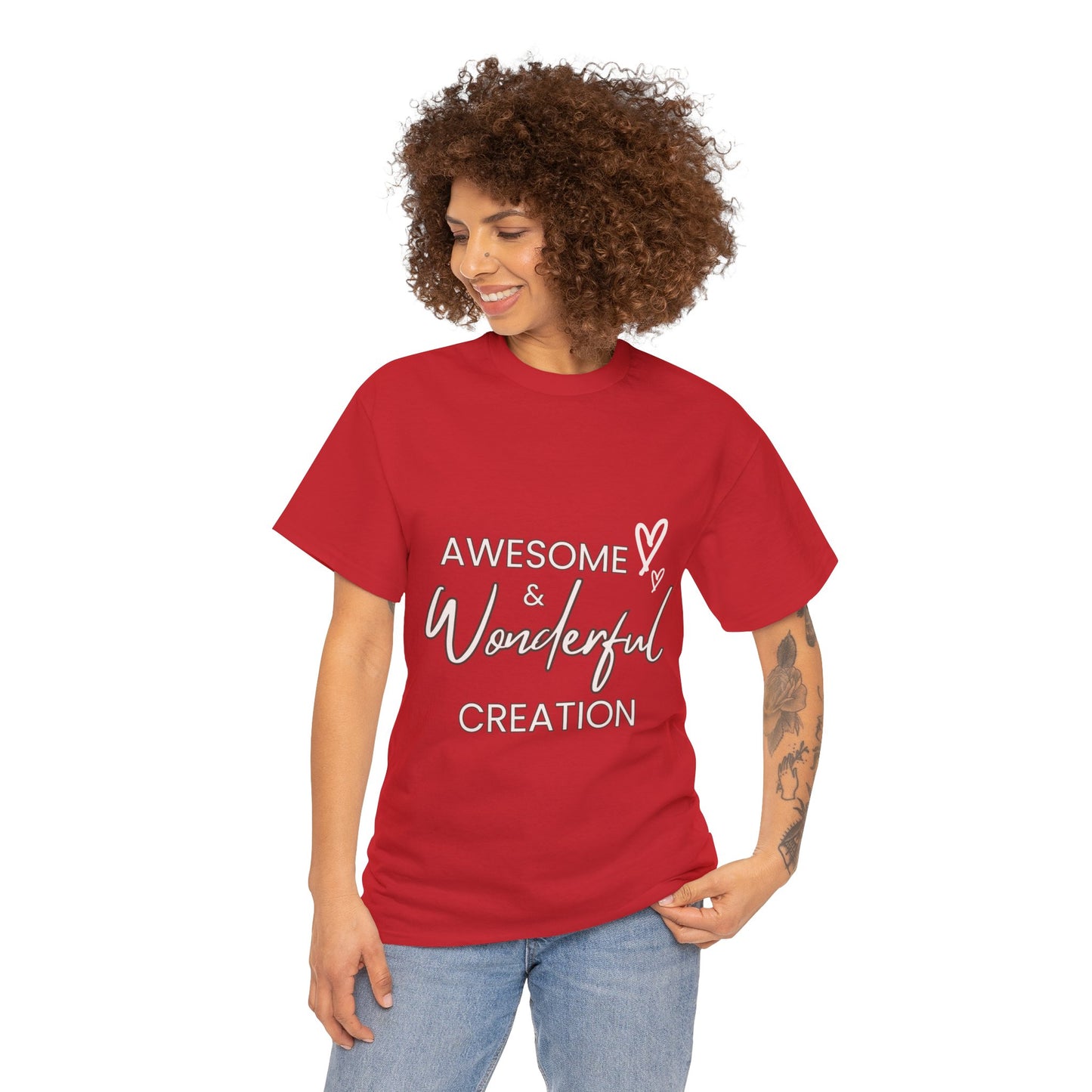 Awesome & Wonderful Unisex Heavy Cotton Tee