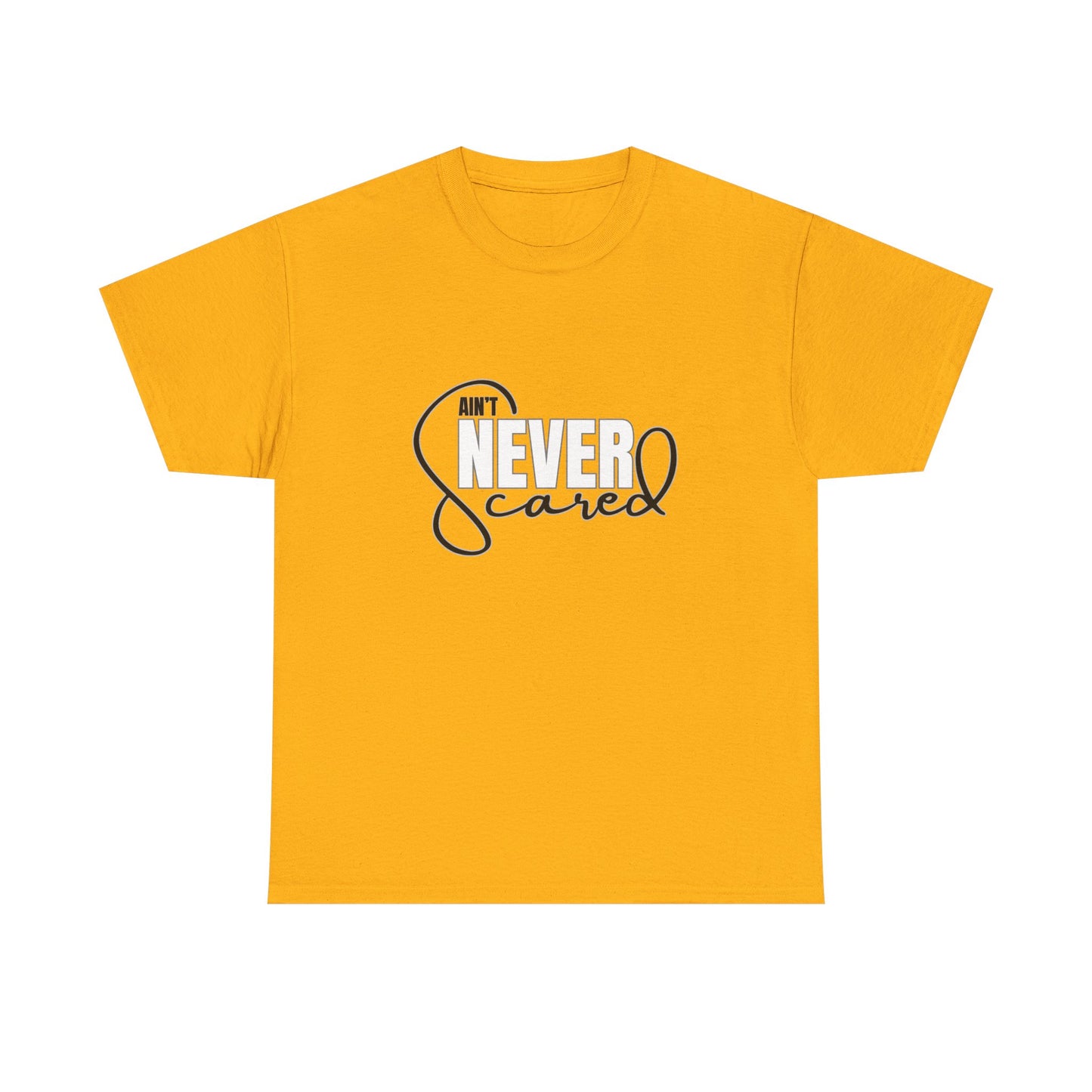 Never Scared Unisex Heavy Cotton Tee