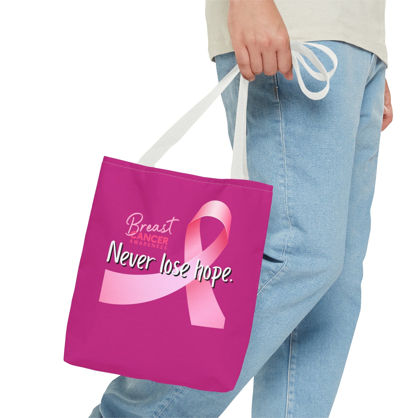 Breast Cancer Awareness Tote Bag (AOP)