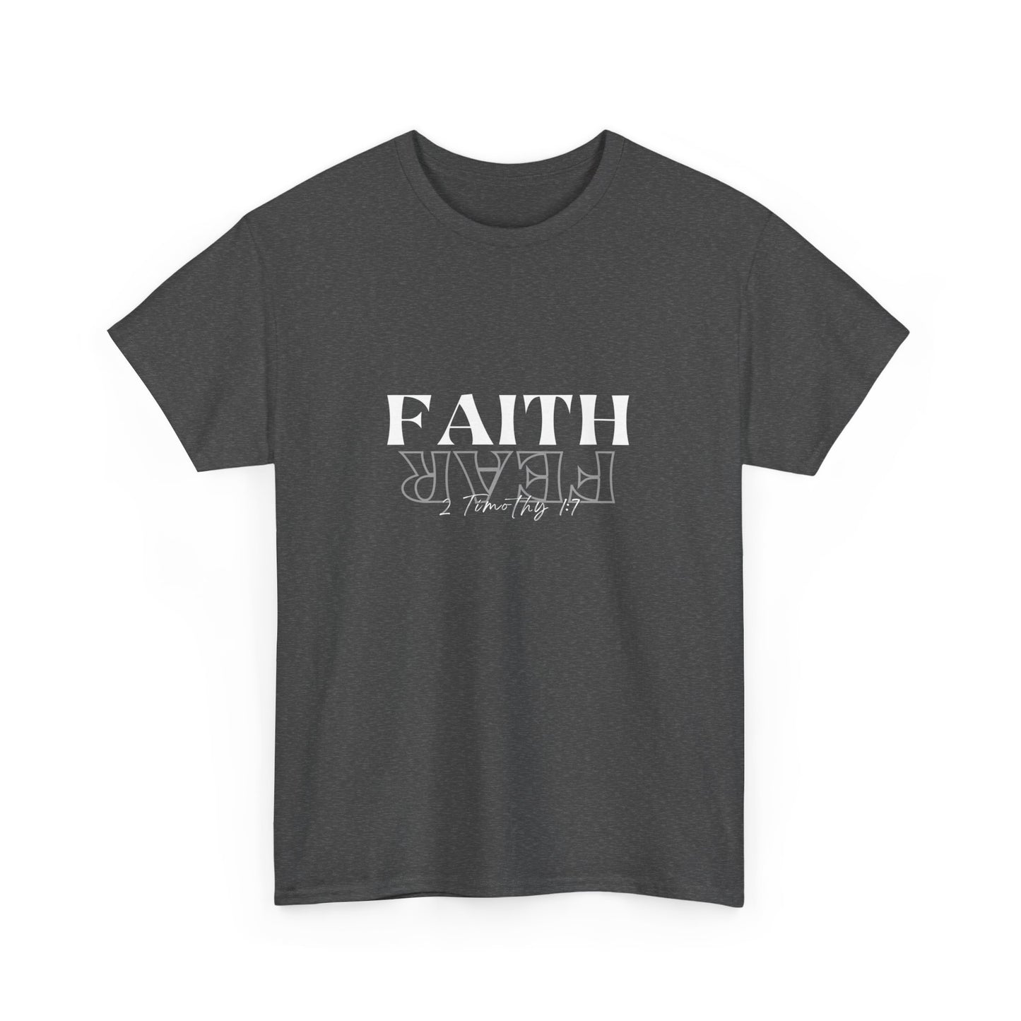 Faith Over Fear Unisex Heavy Cotton Tee