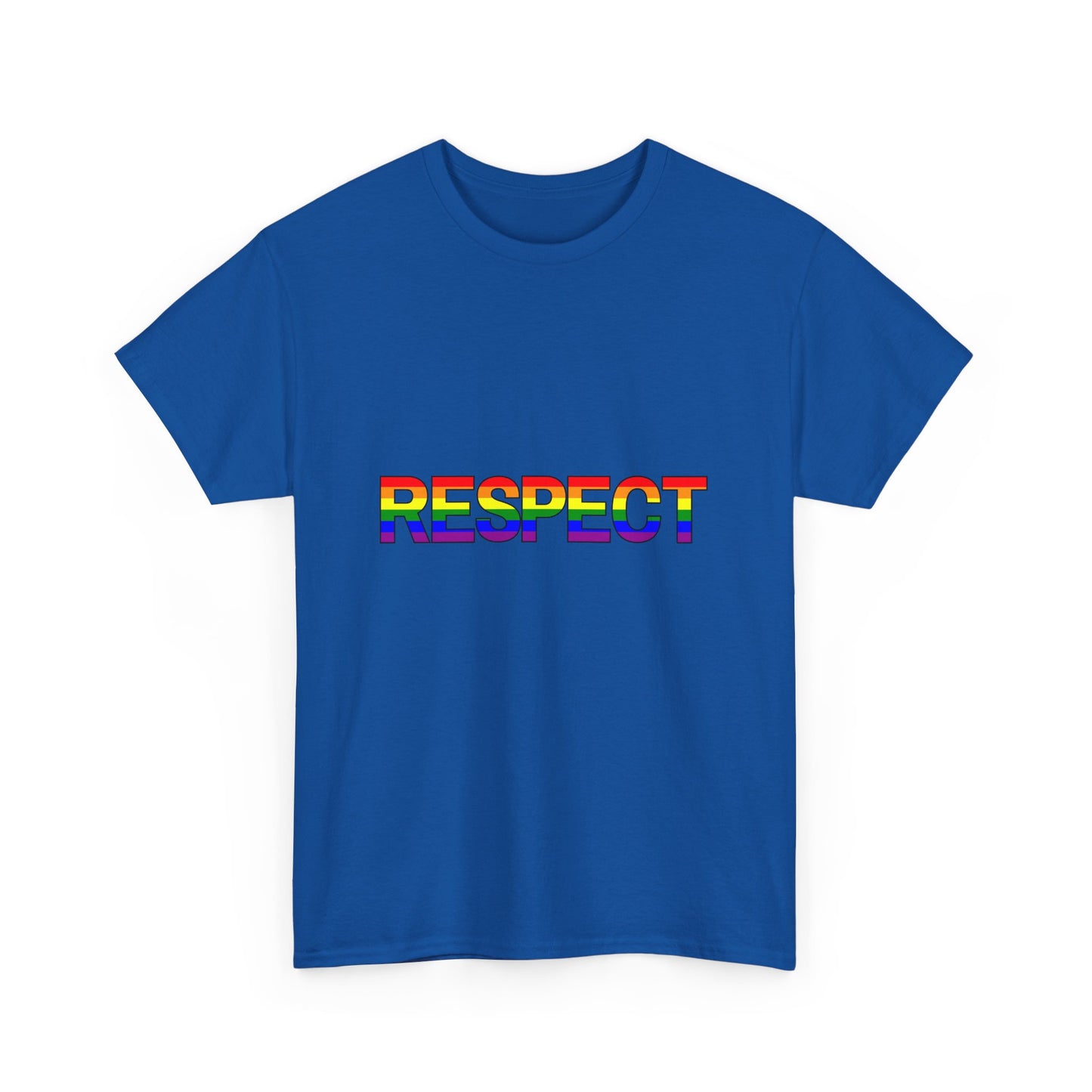 LGBTQ+ Respect Unisex Heavy Cotton Tee - Pride Apparel
