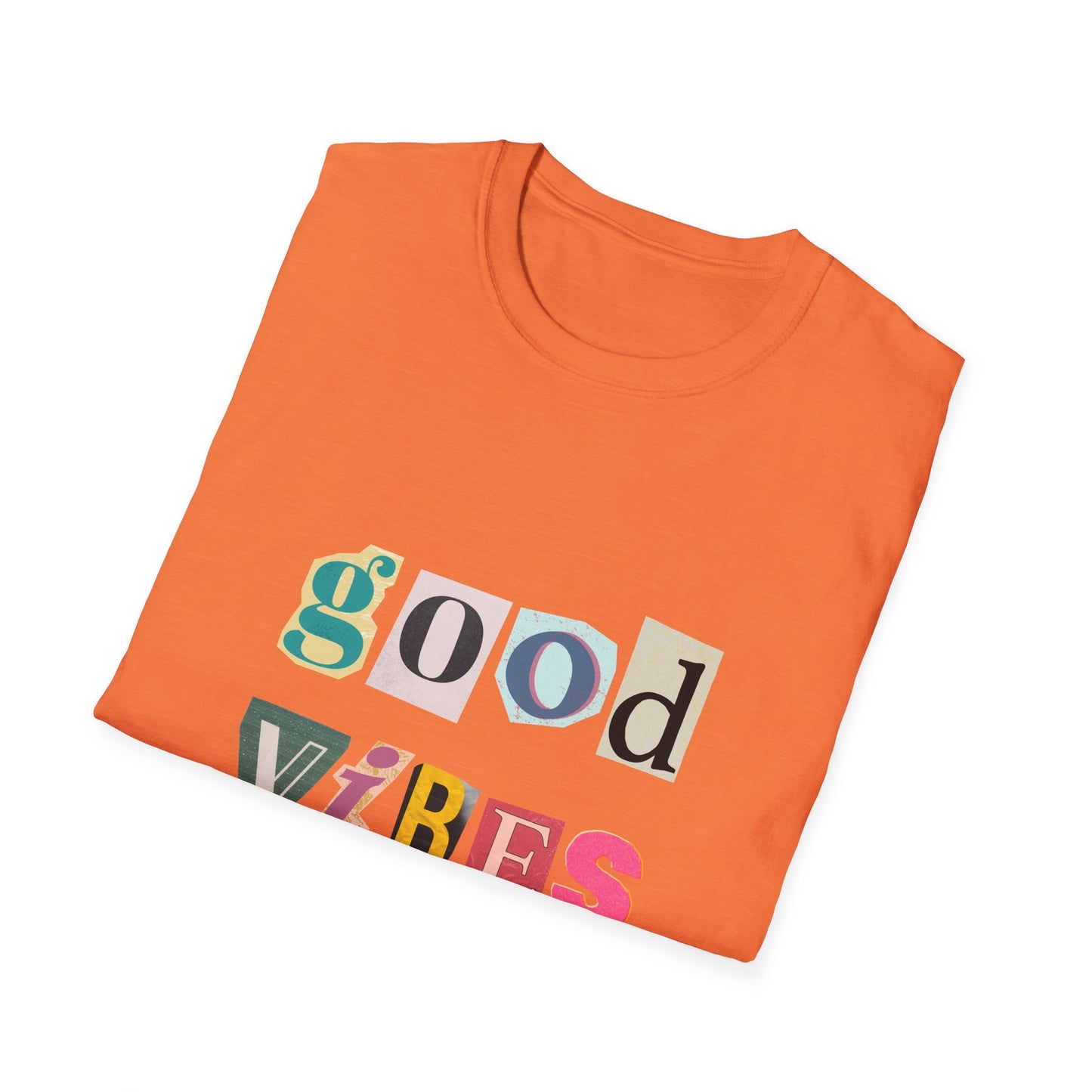 Good Vibes Always Unisex Softstyle T-Shirt | Positive Message Tee
