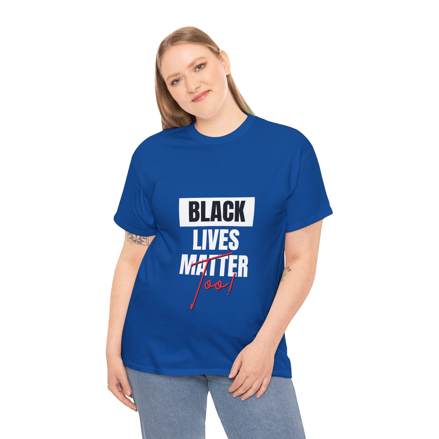 Black Lives Matter Unisex Heavy Cotton Tee