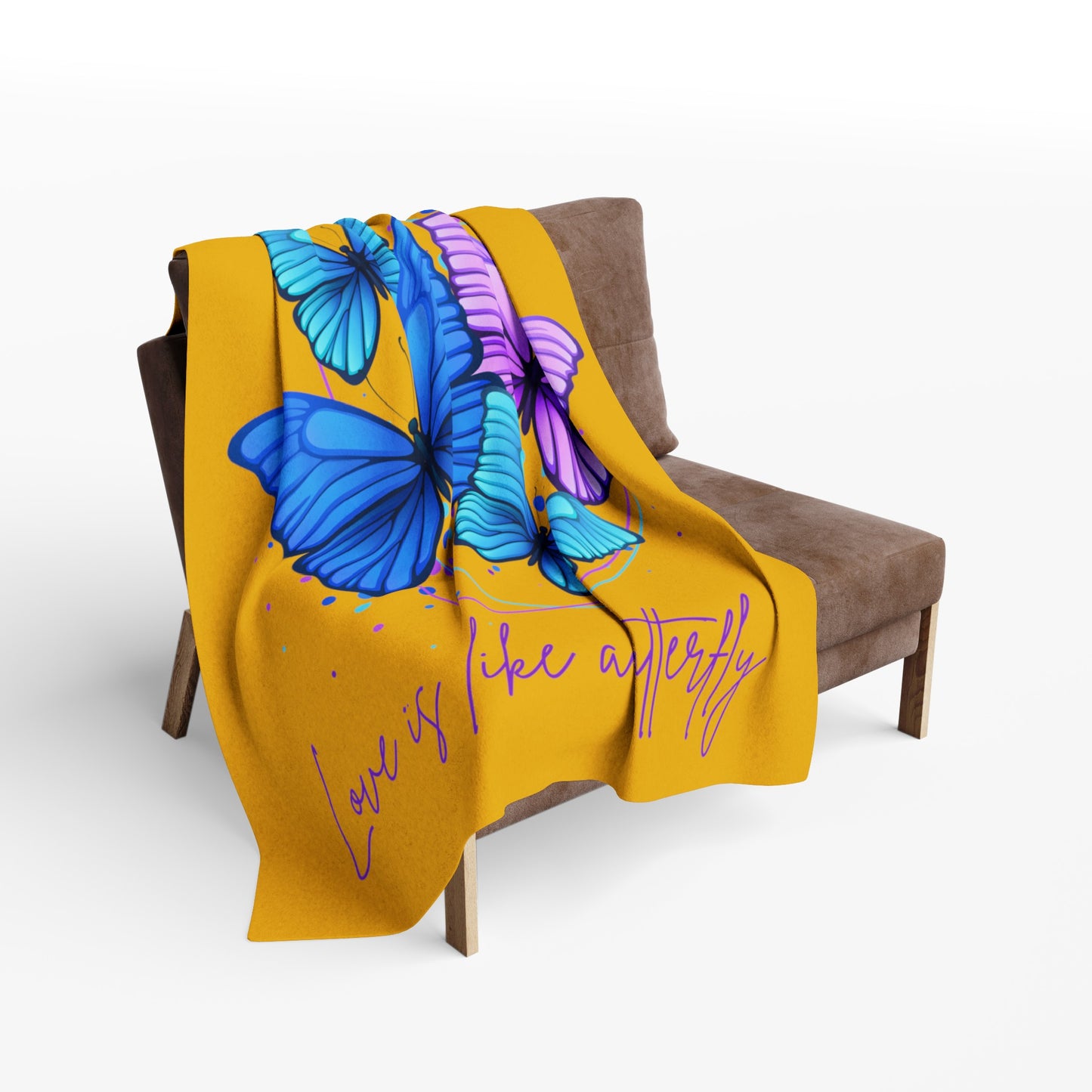 Butterfly Arctic Fleece Blanket