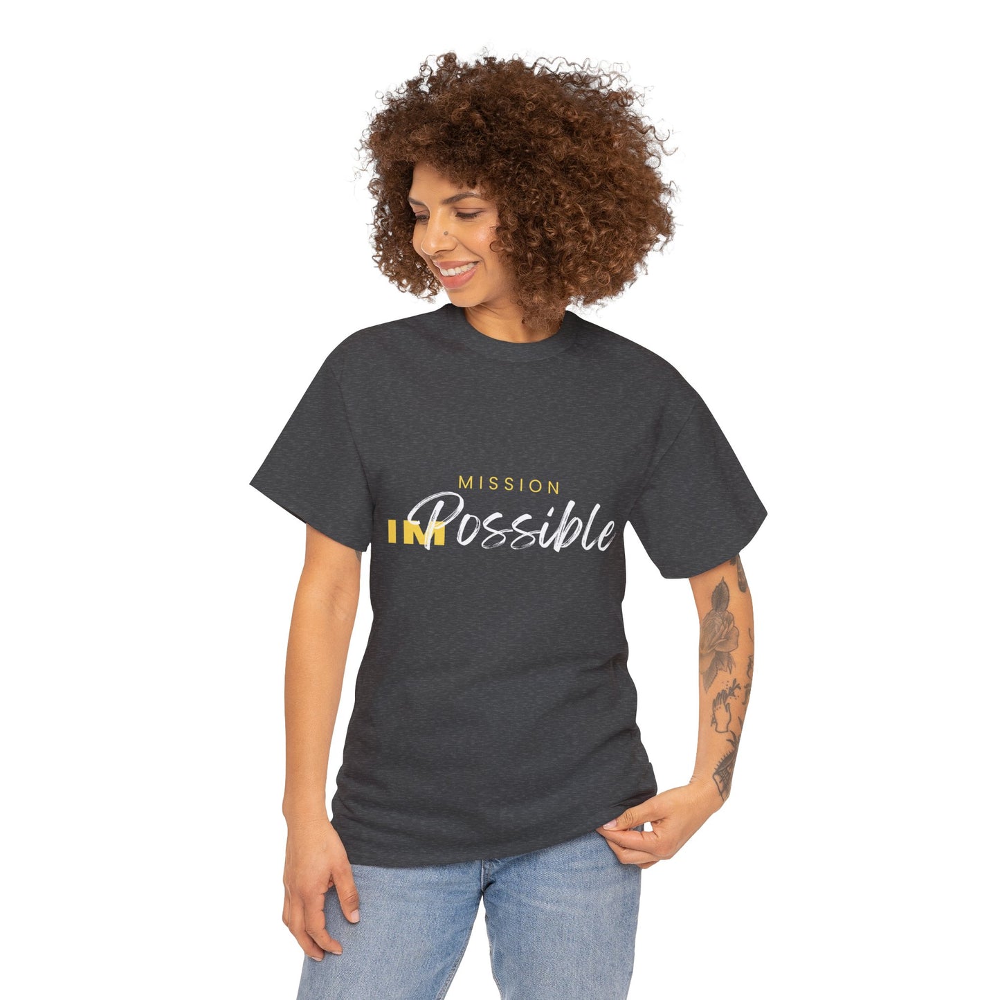 Mission IMPossible Unisex Heavy Cotton Tee