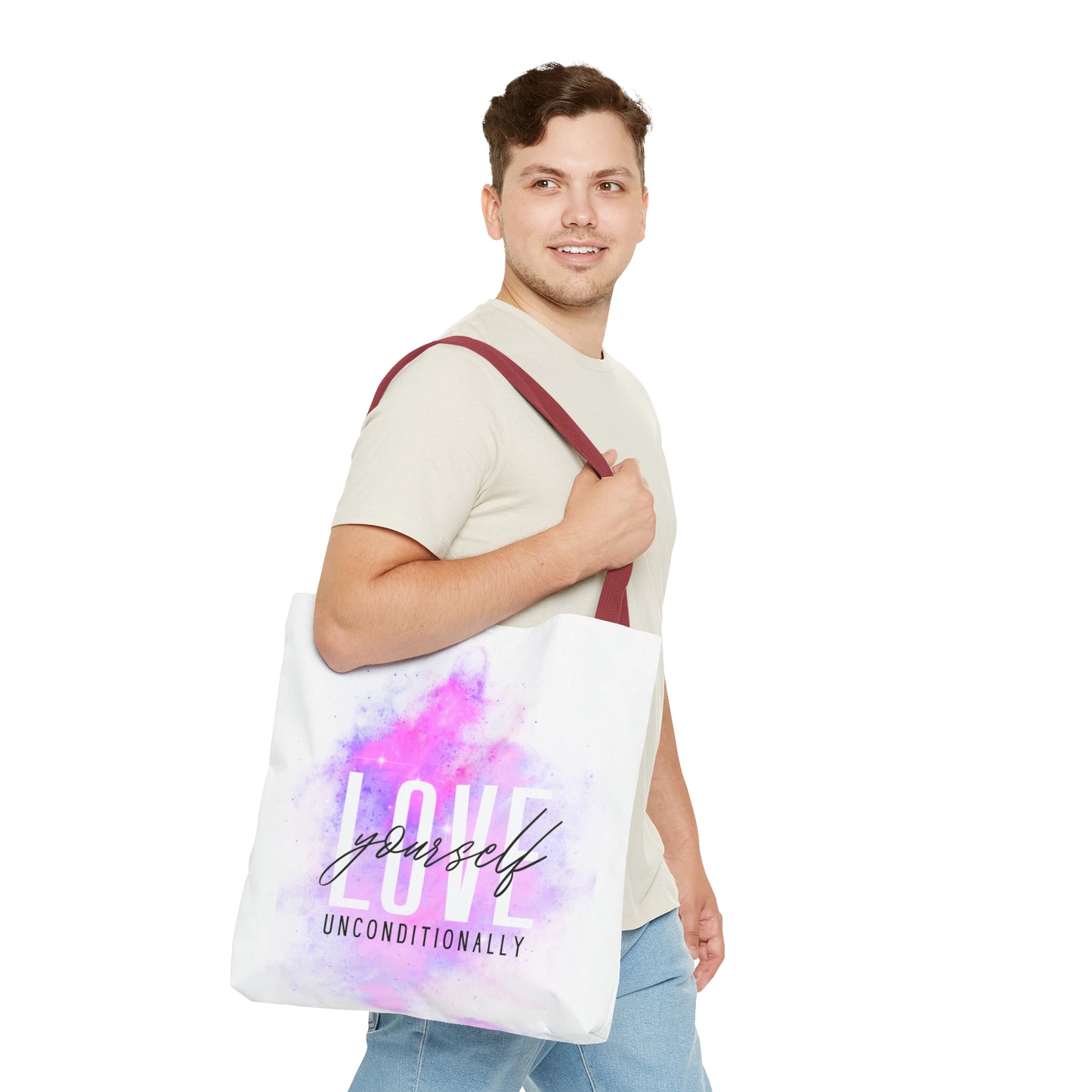 Love Unconditionally Tote Bag (AOP)