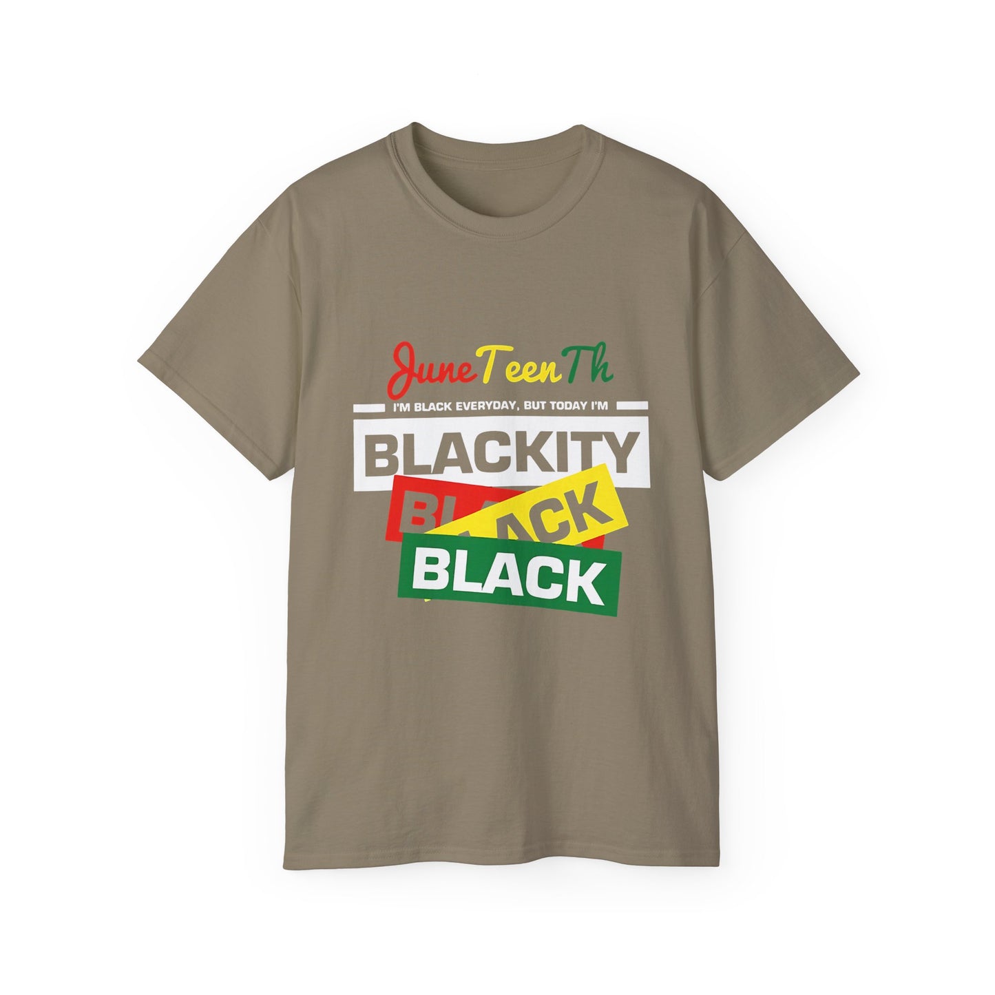 Juneteenth Celebration Tee - Blackity Black Design