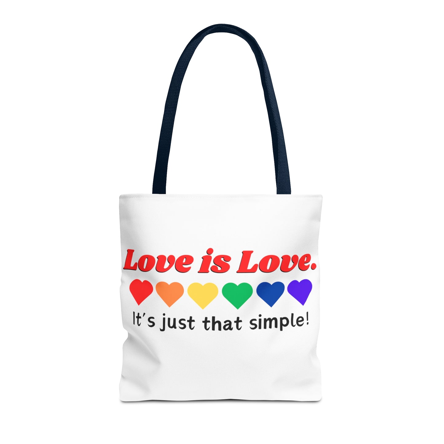 Love is Love Tote Bag (AOP)