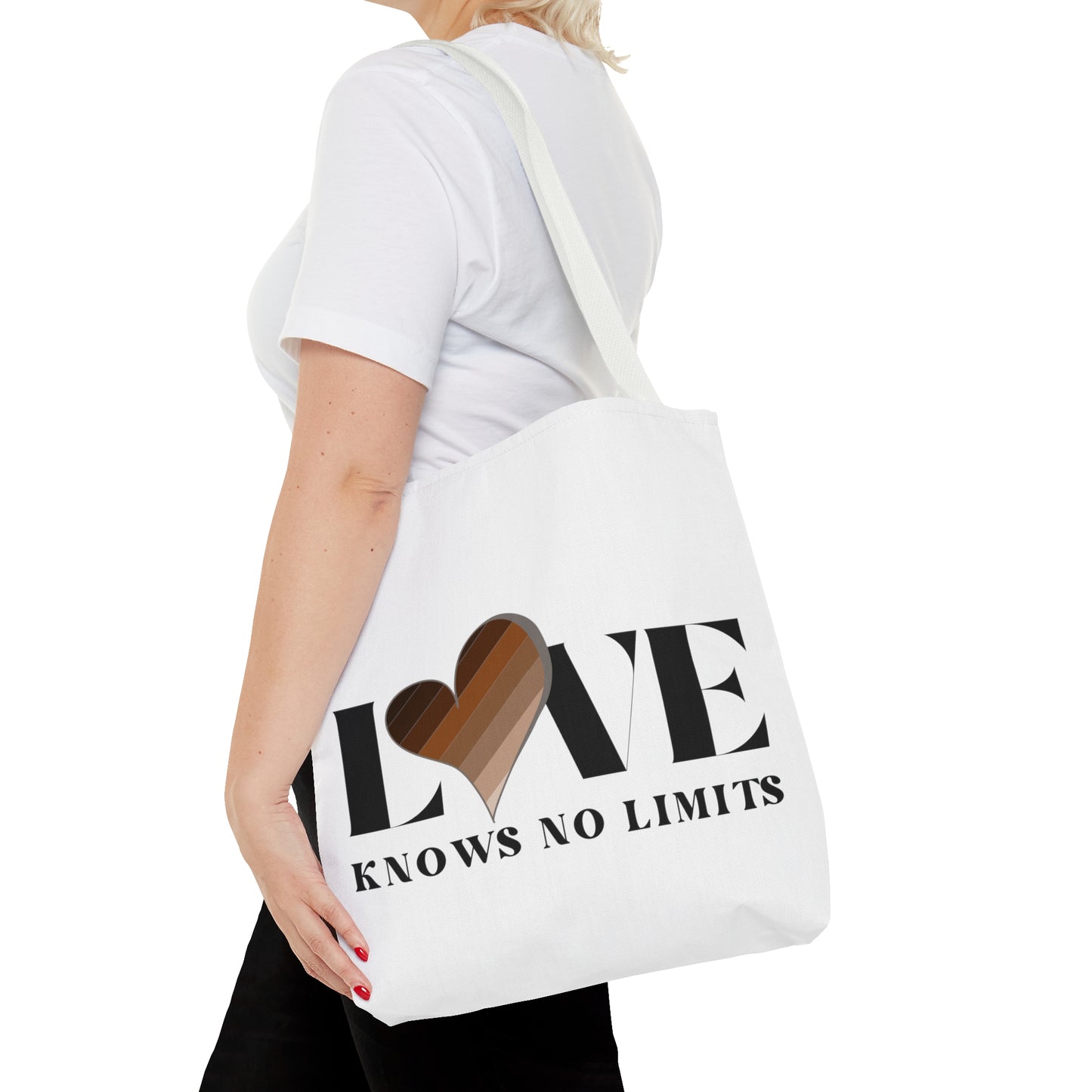 Love Knows No Limits Tote Bag (AOP)