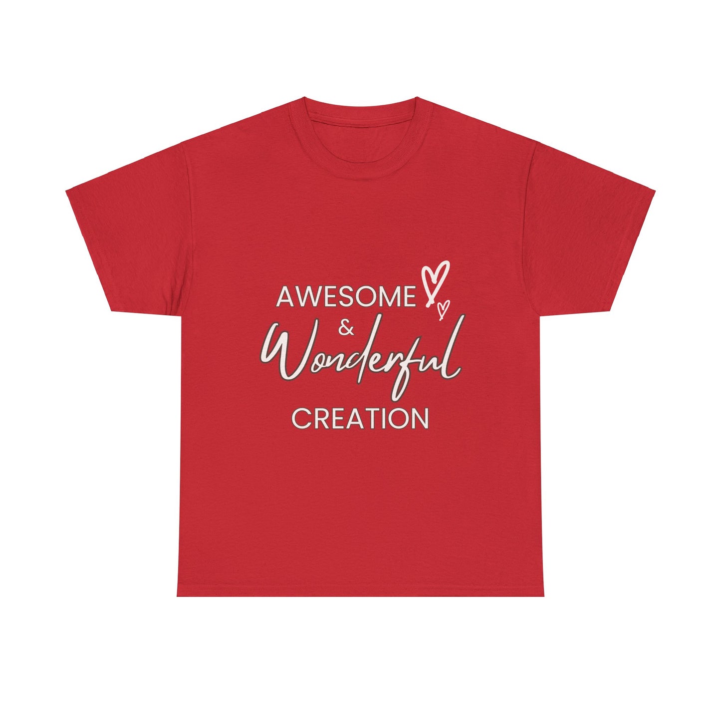 Awesome & Wonderful Unisex Heavy Cotton Tee