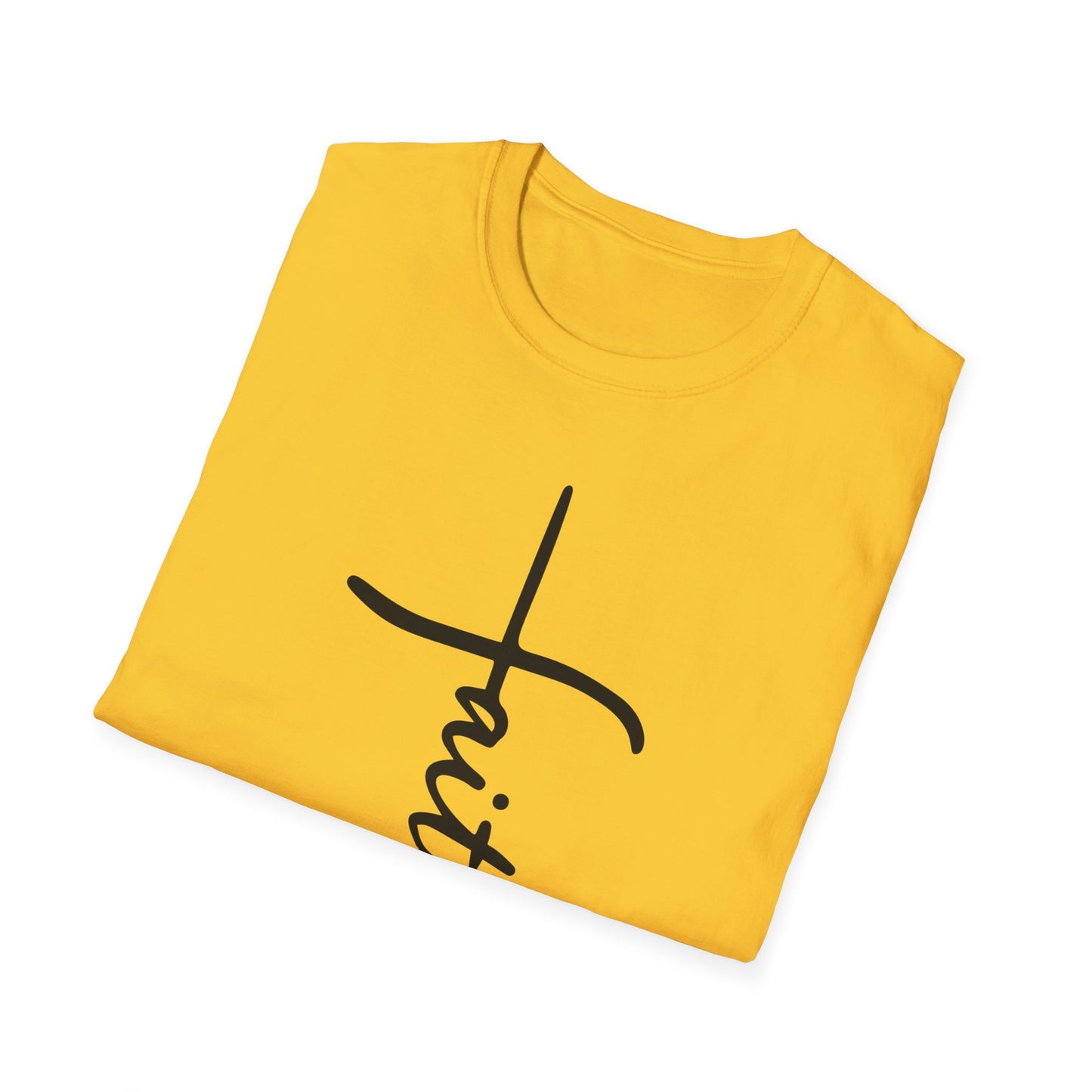 Faith Cross Unisex Softstyle T-Shirt