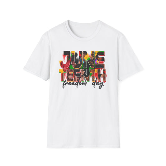 Juneteenth Freedom Day Unisex Softstyle T-Shirt