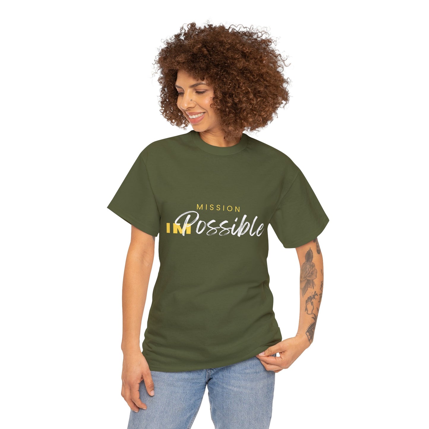 Mission IMPossible Unisex Heavy Cotton Tee