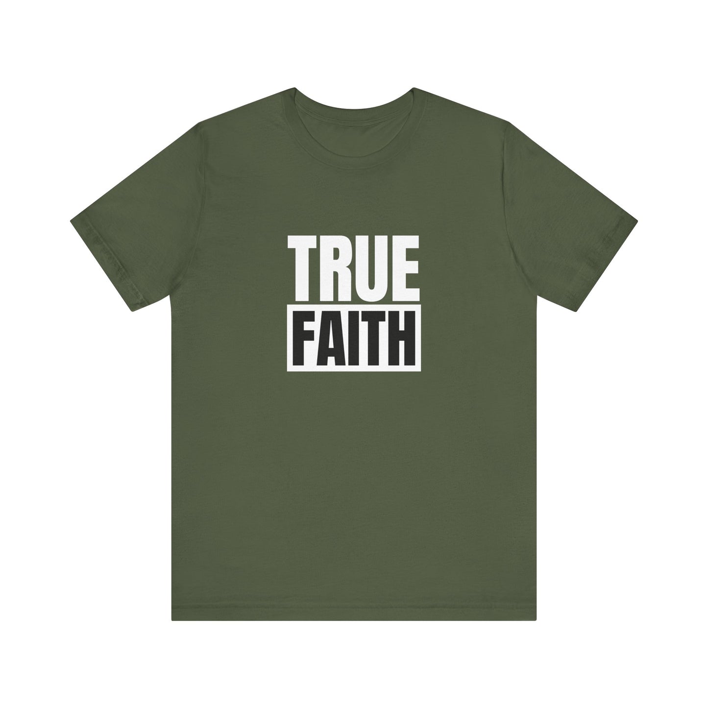 Faith Unisex Jersey Short Sleeve Tee - Inspirational T-Shirt for Everyday Wear