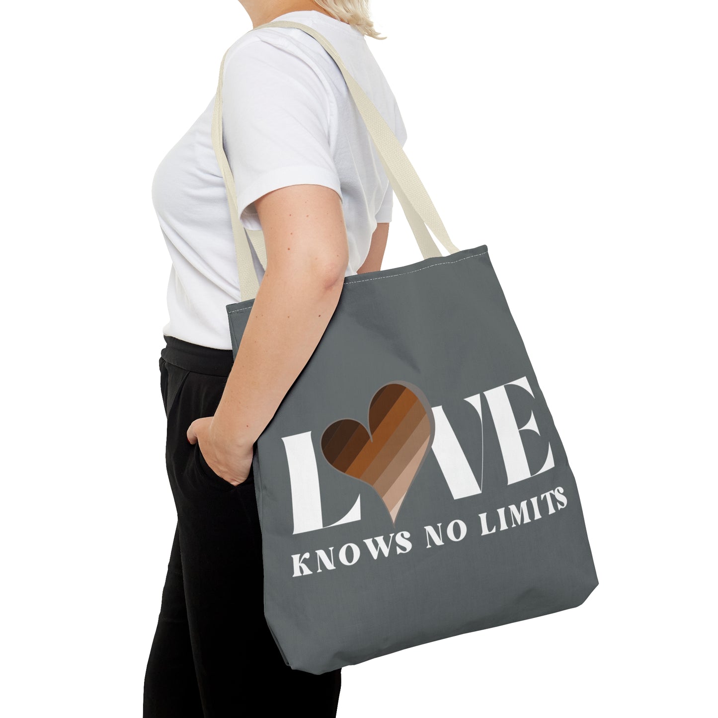 Love Knows No Limits Tote Bag (AOP)