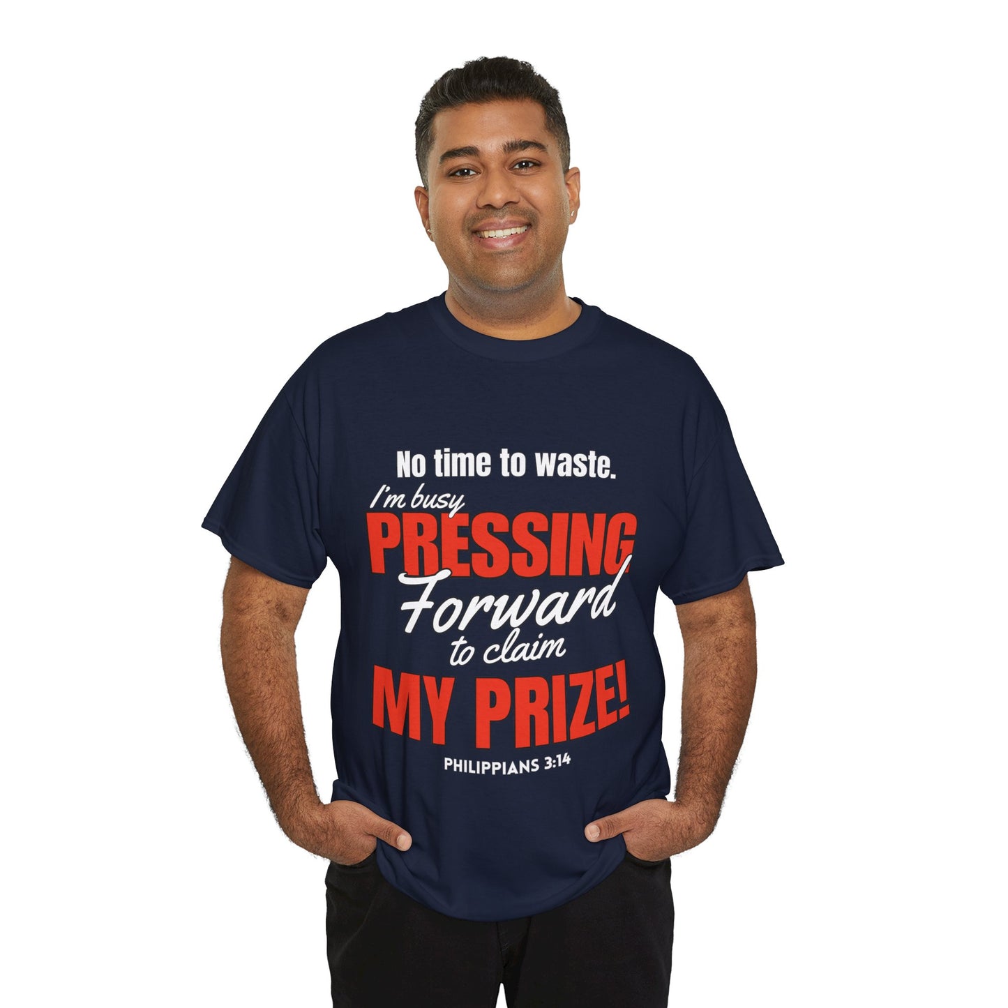 Pressing Forward Unisex Heavy Cotton Tee