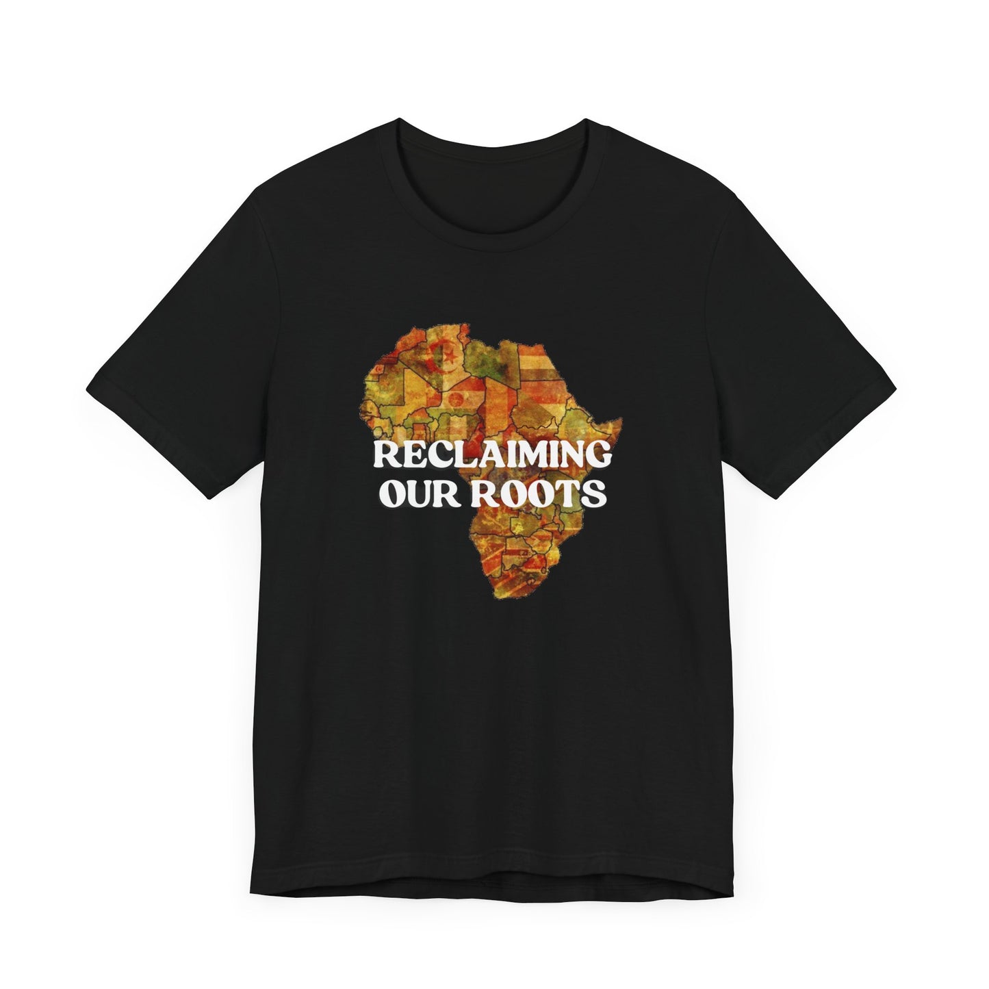 Reclaiming Our Roots Unisex Jersey Tee - African Pride T-Shirt
