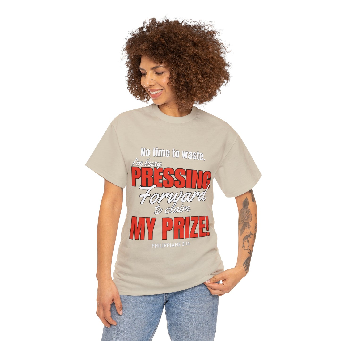 Pressing Forward Unisex Heavy Cotton Tee