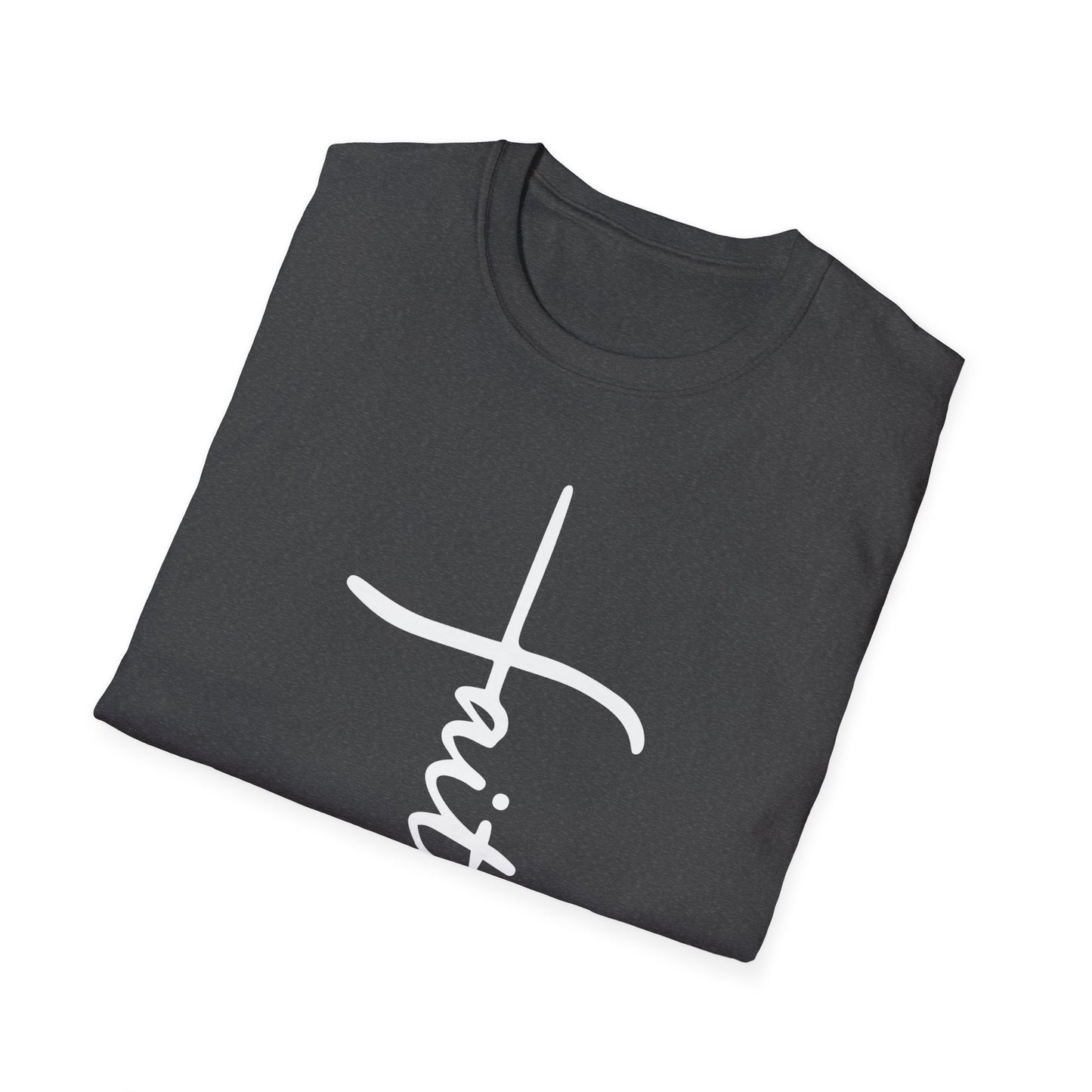 Faith Cross Unisex Softstyle T-Shirt