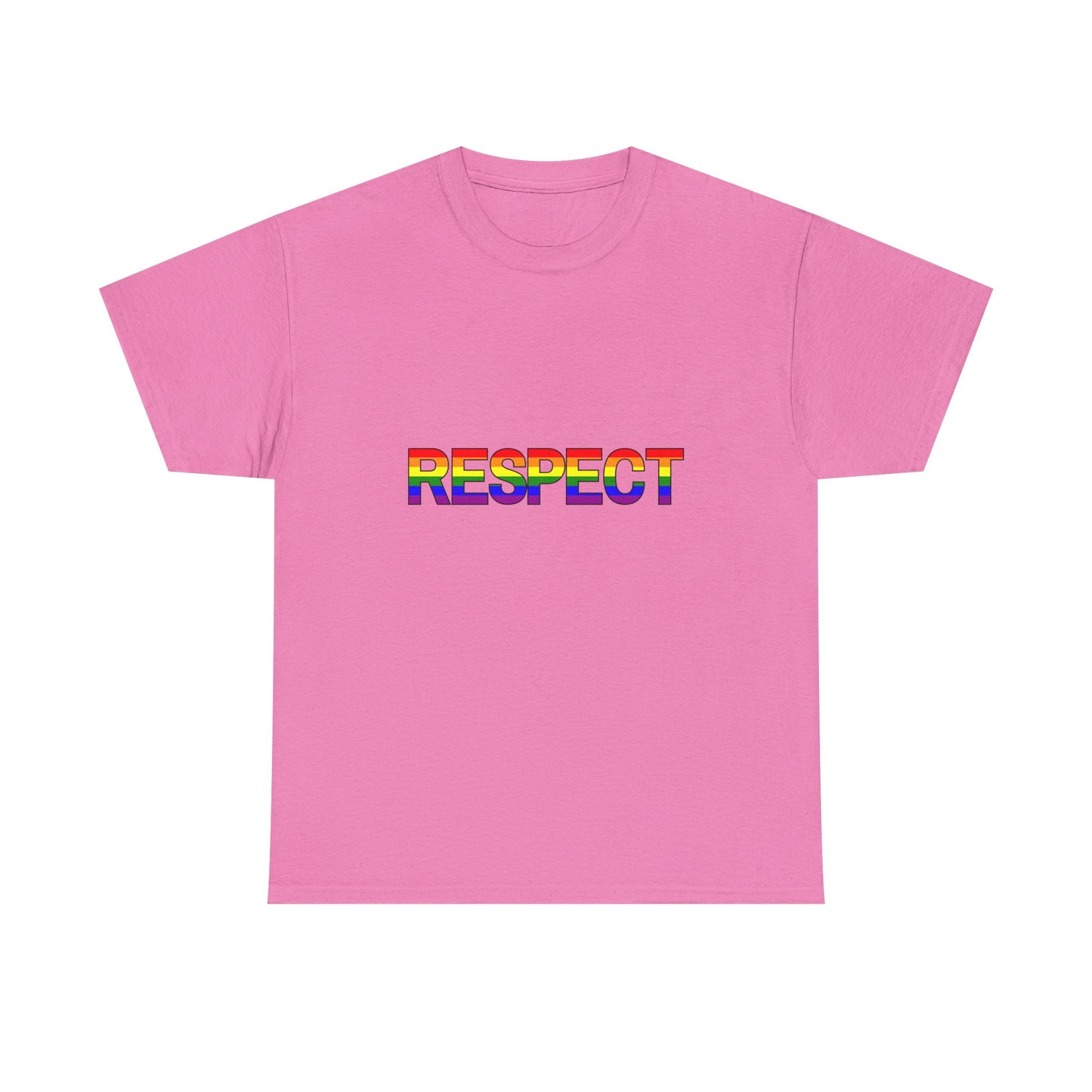LGBTQ+ Respect Unisex Heavy Cotton Tee - Pride Apparel