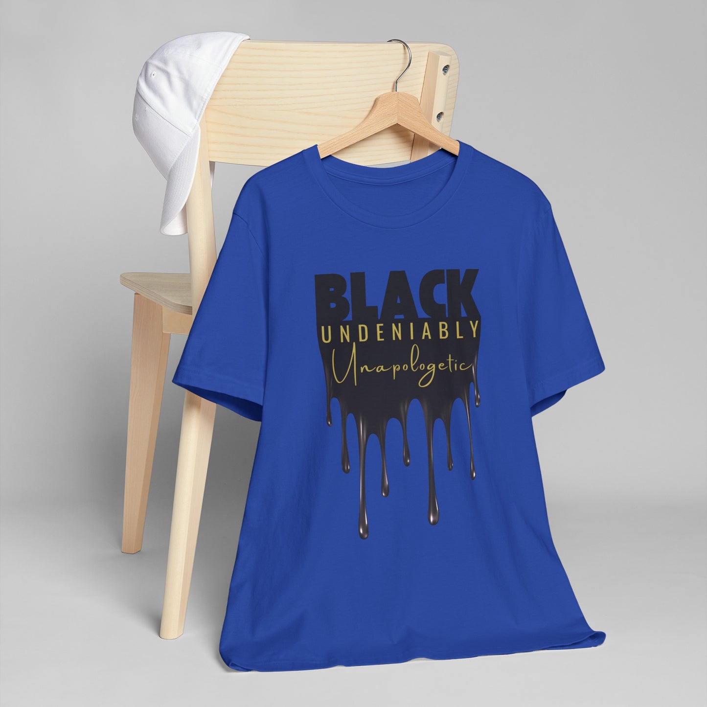 Black Undeniably Unapologetic Unisex Jersey T-Shirt