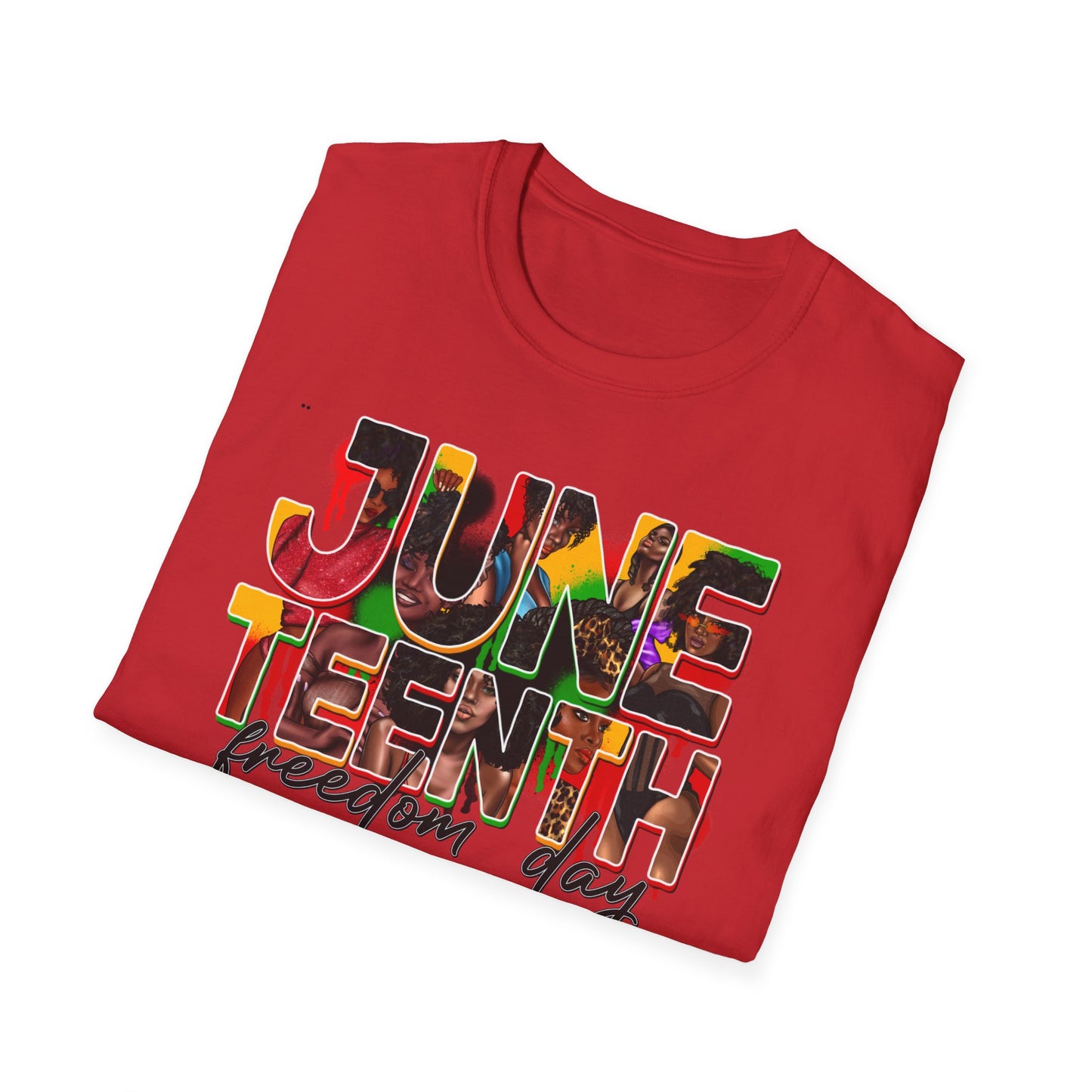 Juneteenth Freedom Day Unisex Softstyle T-Shirt