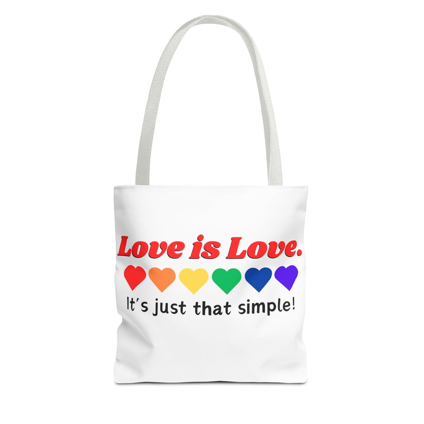 Love is Love Tote Bag (AOP)