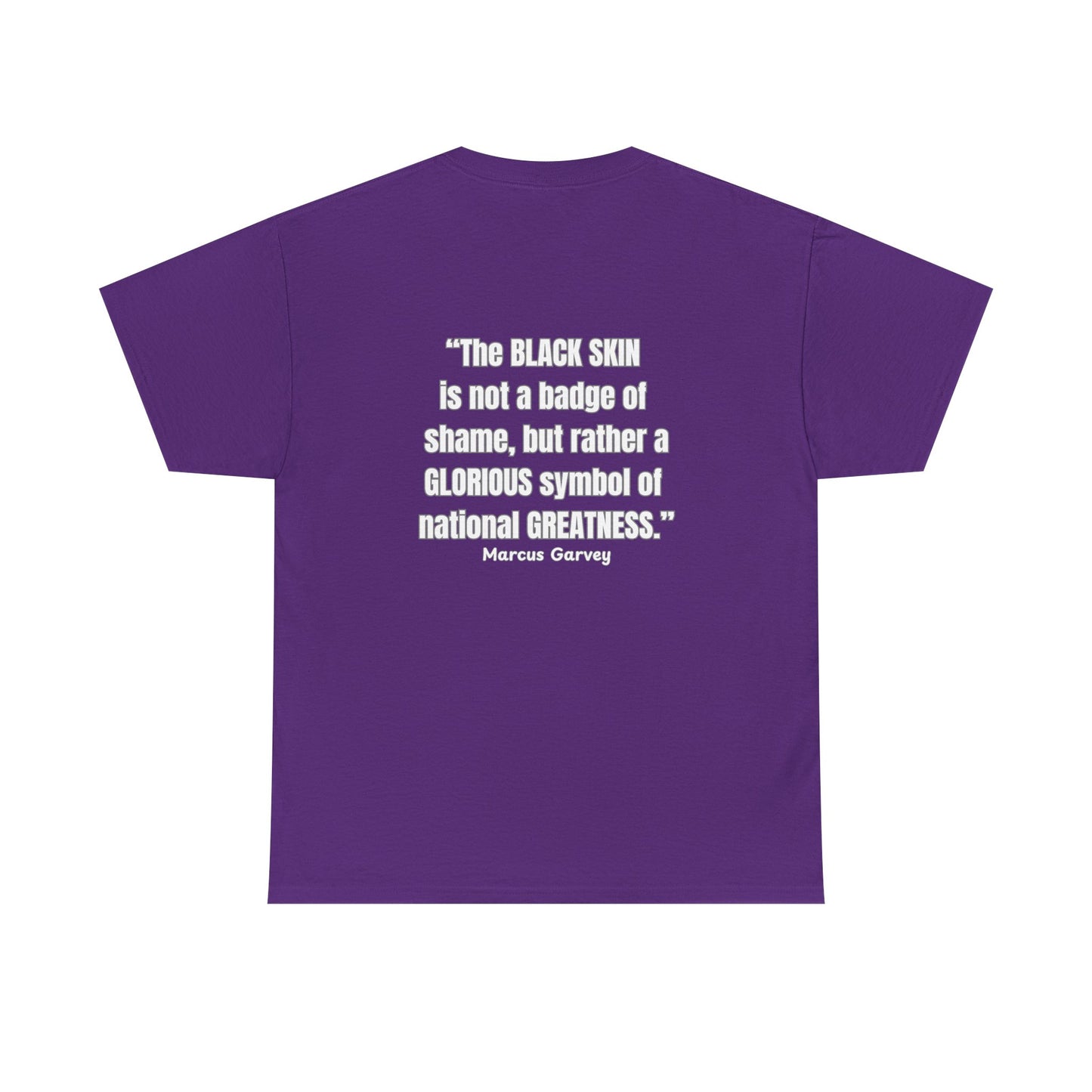 Words Have Power (Garvey) - Unisex Heavy Cotton Tee