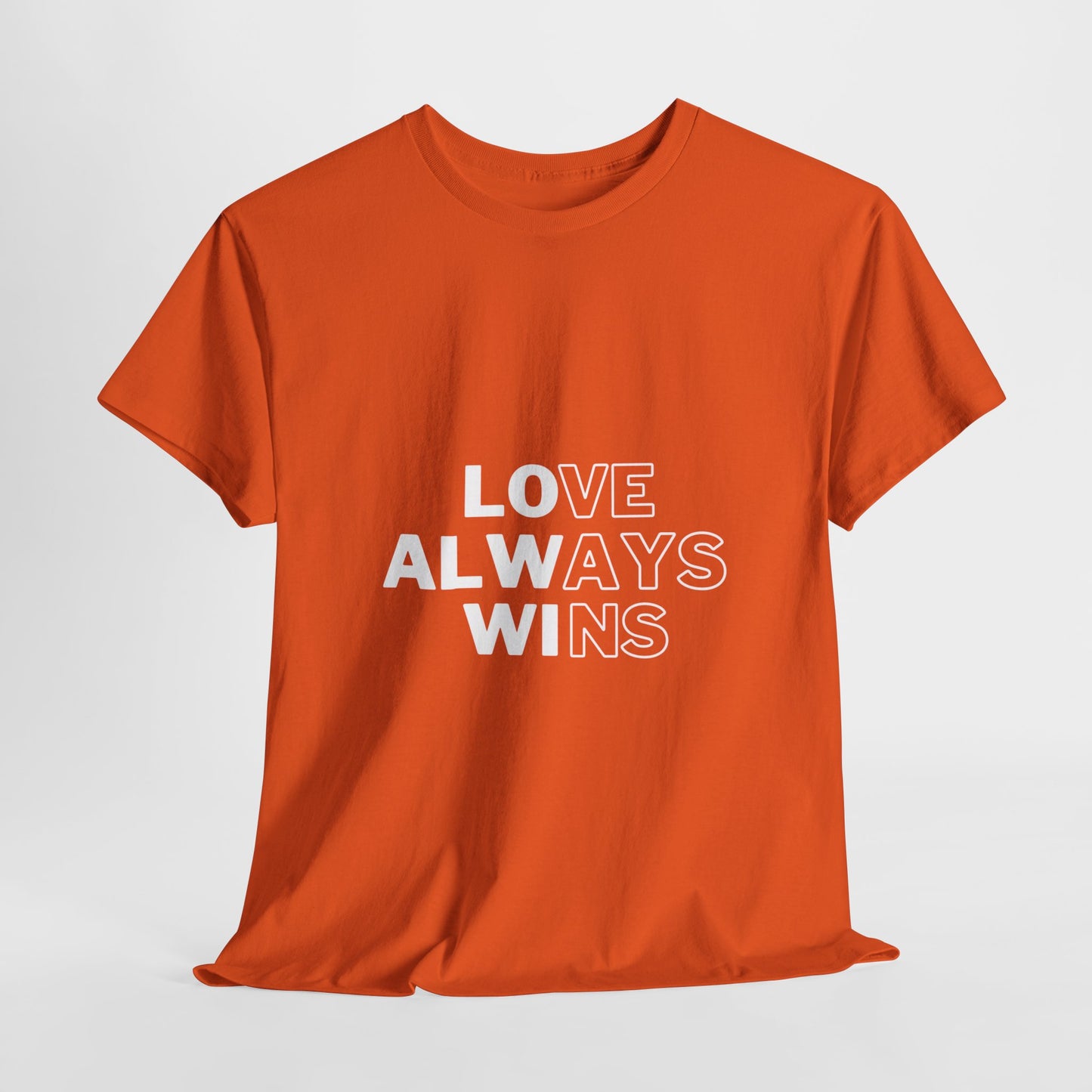 Love Wins Unisex Heavy Cotton Tee