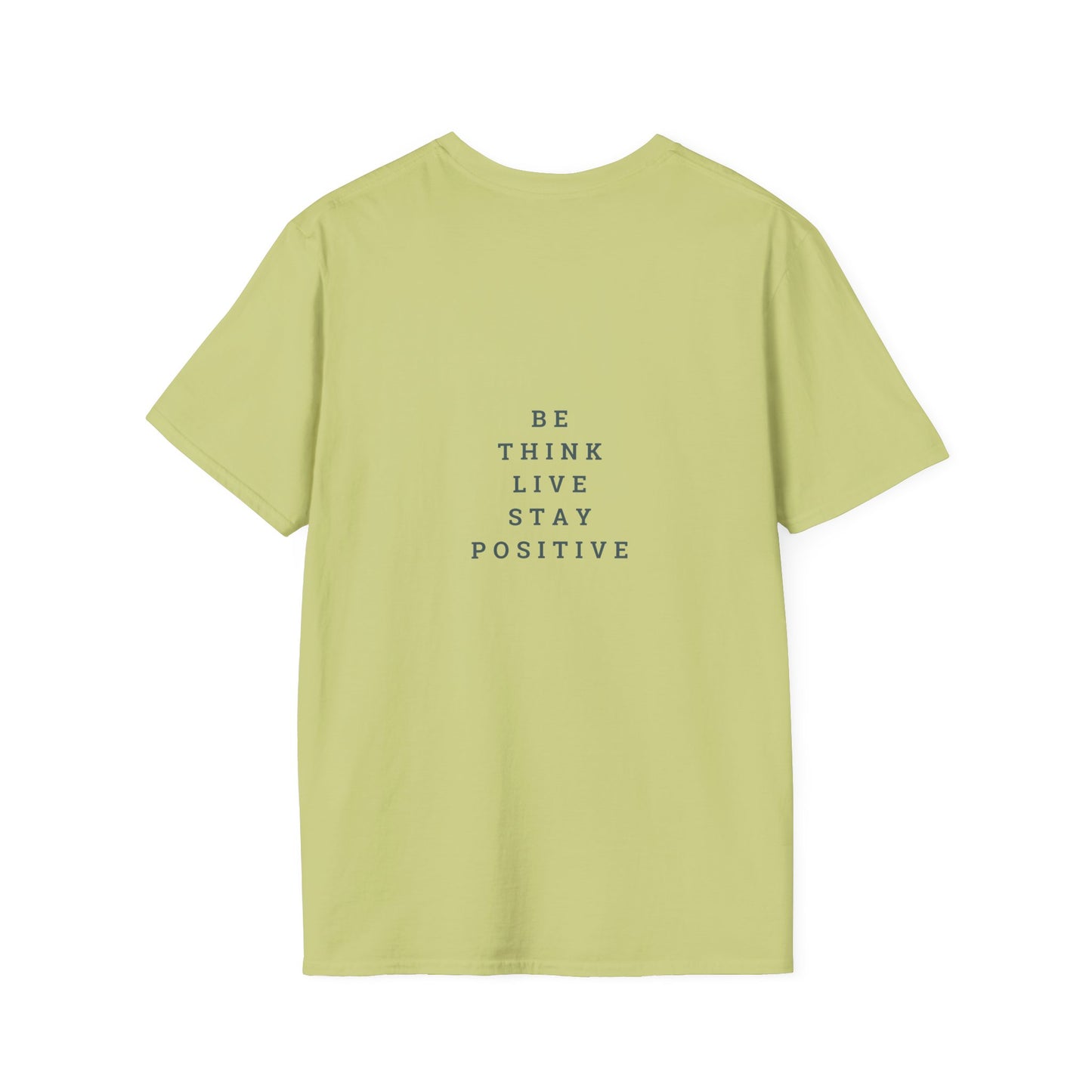 Positive Vibes Unisex Softstyle T-Shirt - Enjoying Life & Stay Positive Design